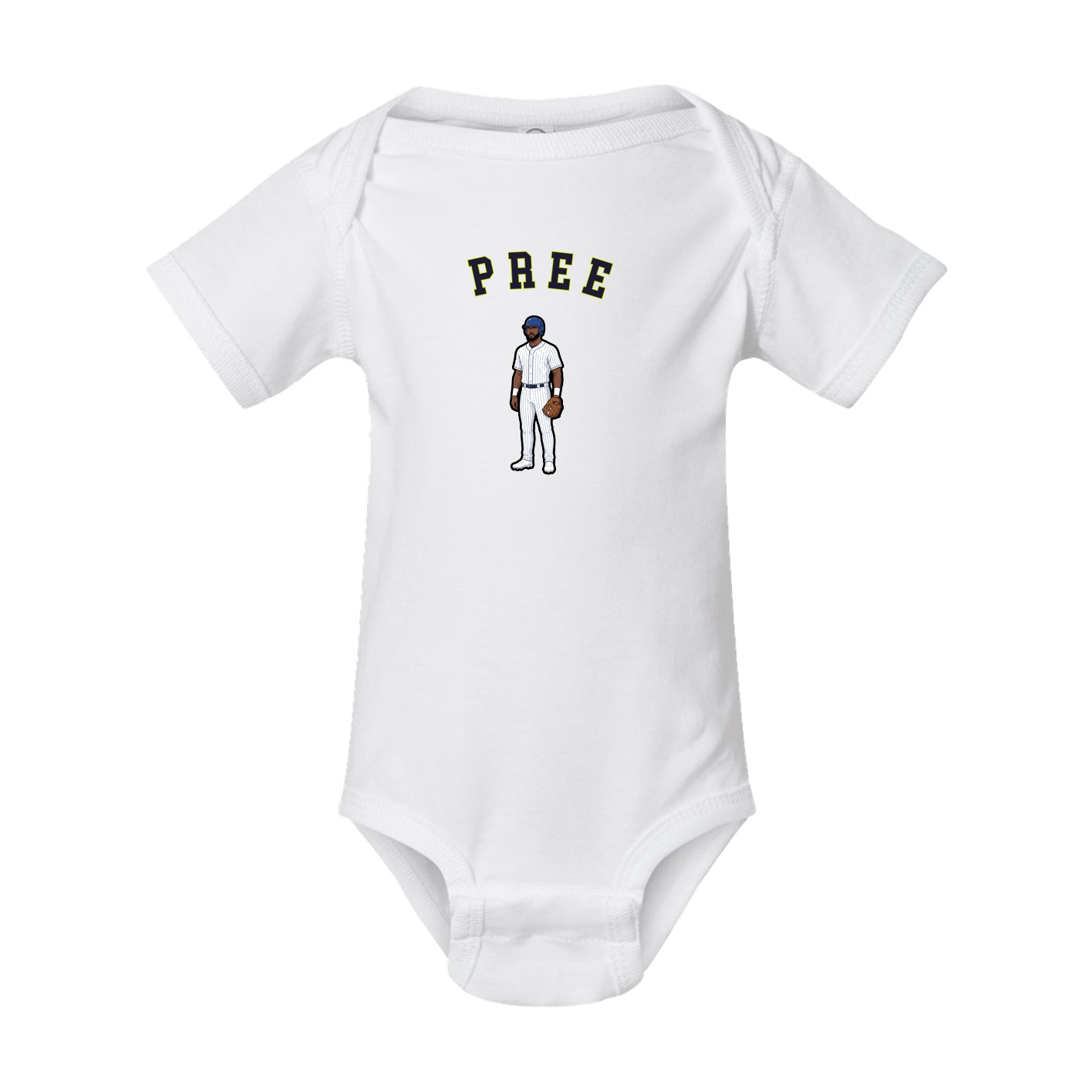 Baby Onesie — Shirsey Arch in White