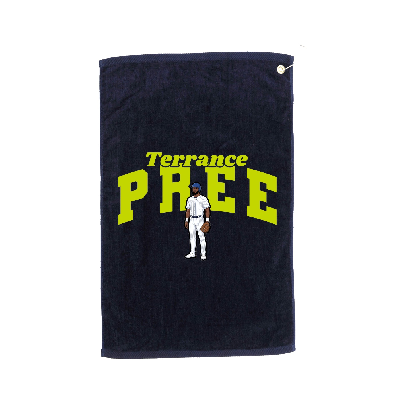 Golf Towel — Signature Arch in Navy