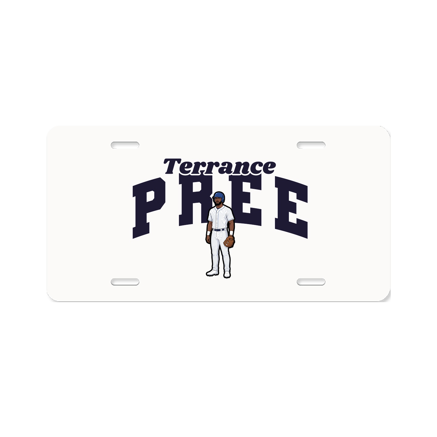 License Plate — Signature Arch in Classic