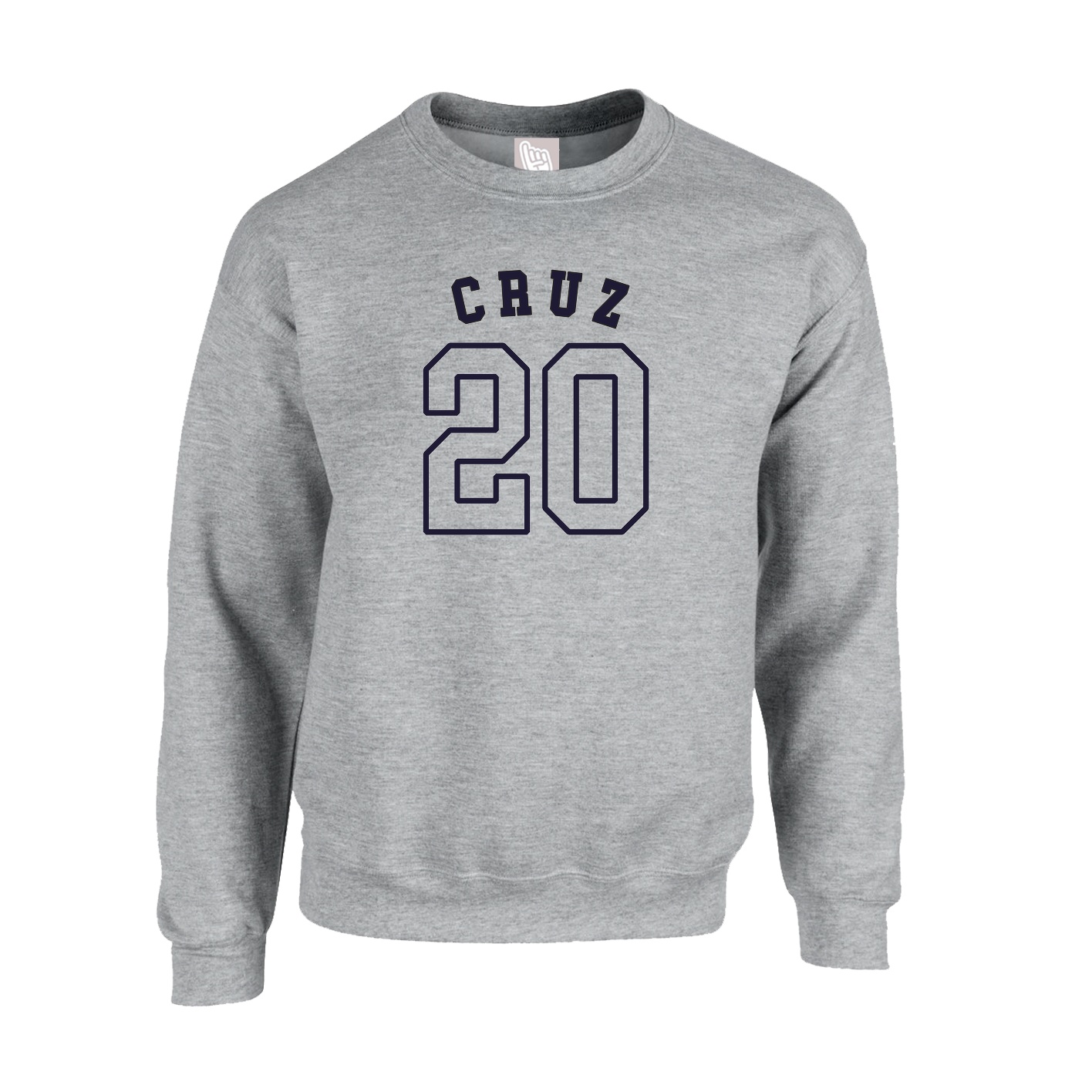 Fleece Crew — Shirsey Arch in Grey