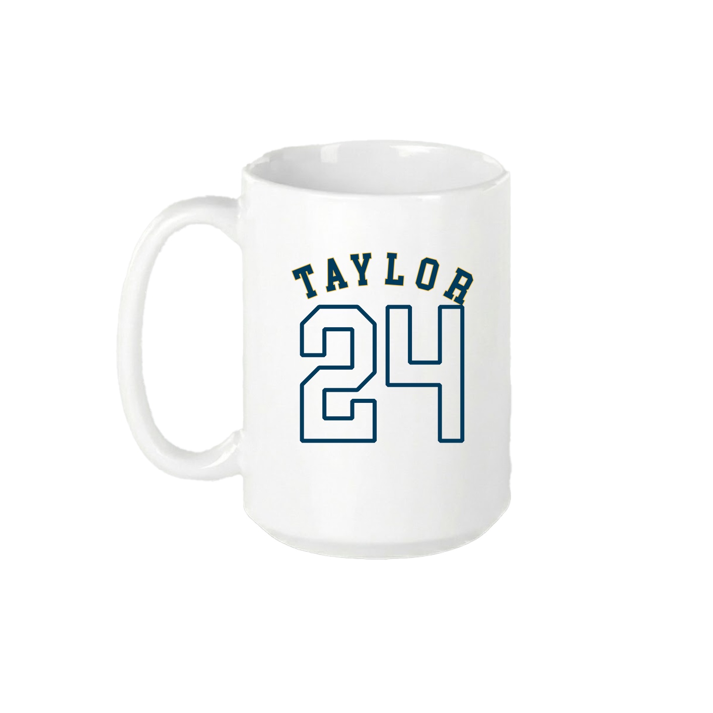 15oz Coffee Mug — Shirsey Arch in White