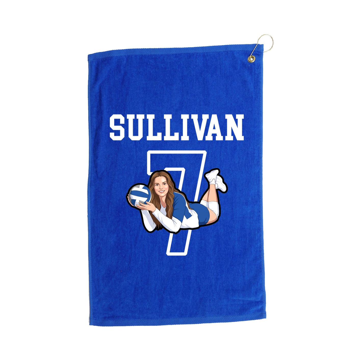 Golf Towel — Shirsey in Royal