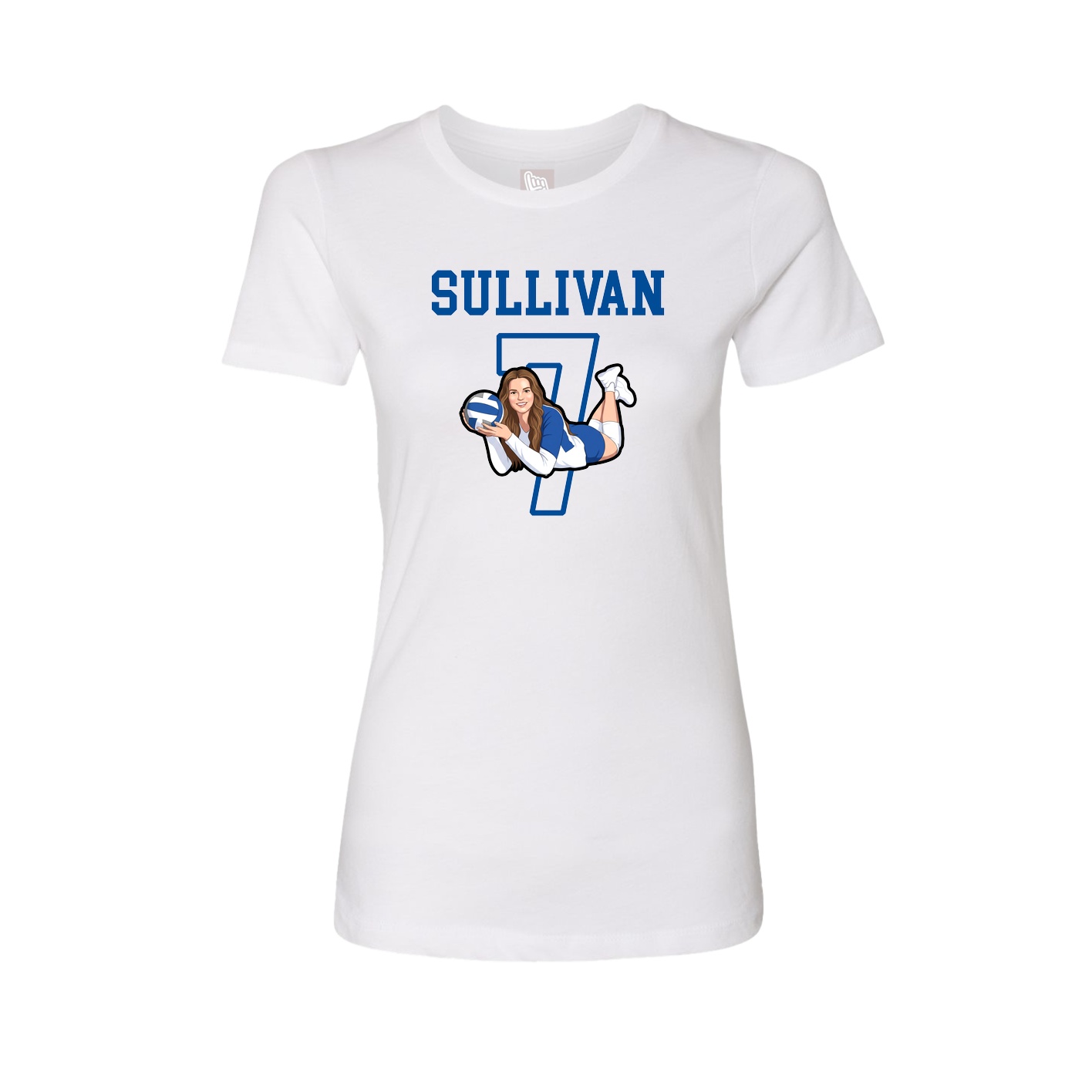 Fitted Women's Tee — Shirsey in White