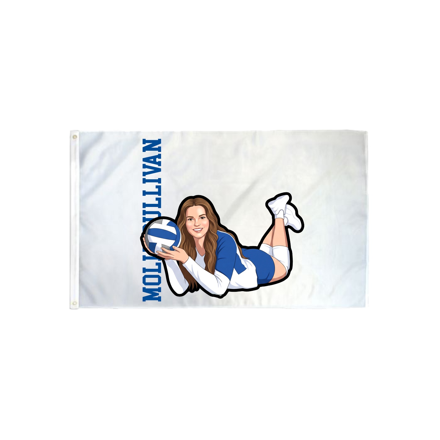3x5 Flag — Name Vertical in Classic
