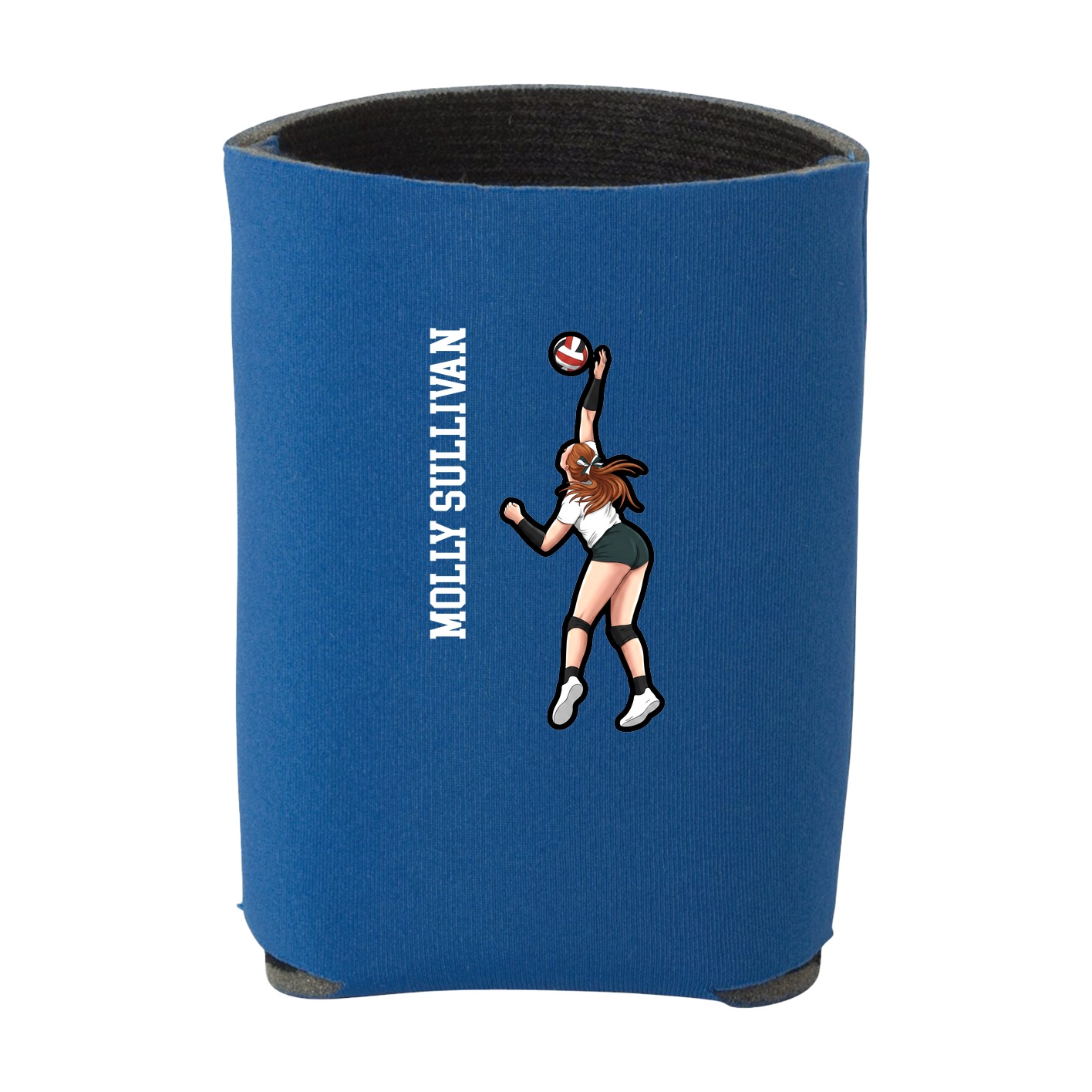Can Holder — Name Vertical in Royal