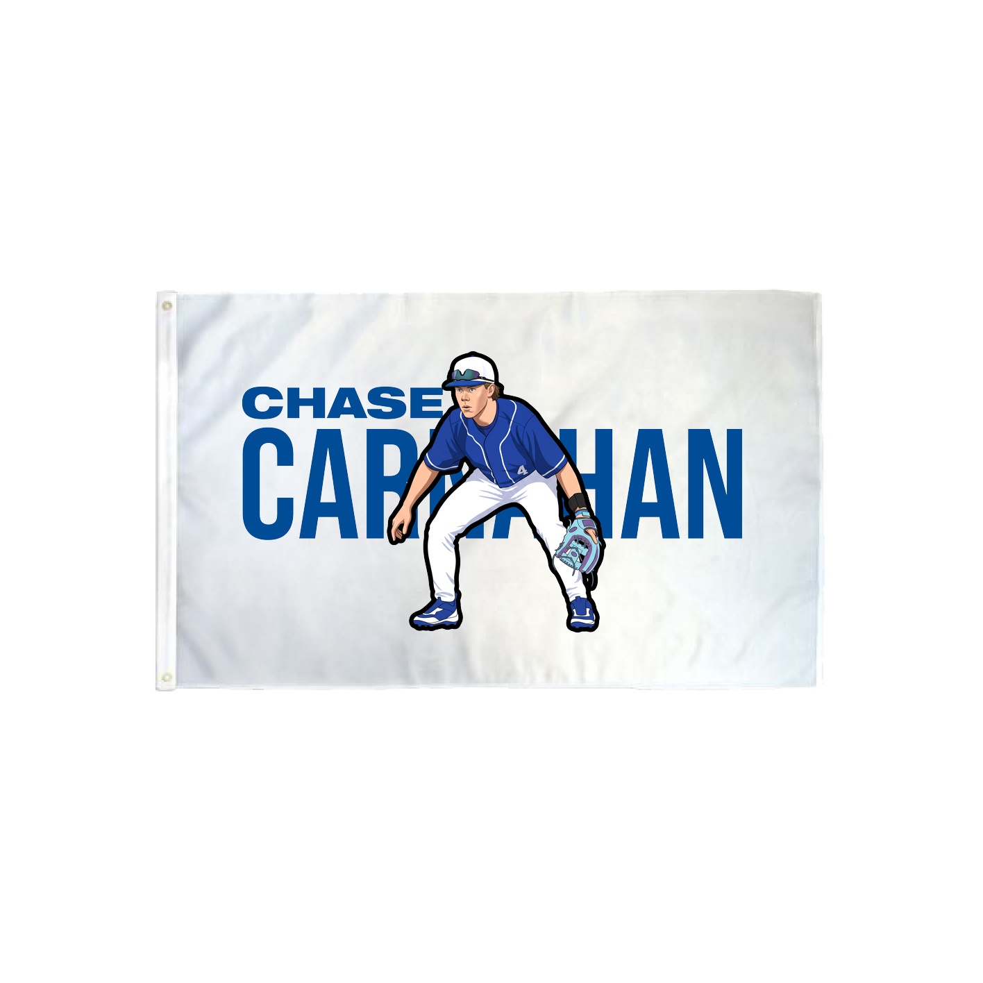 3x5 Flag — Player Name in Classic