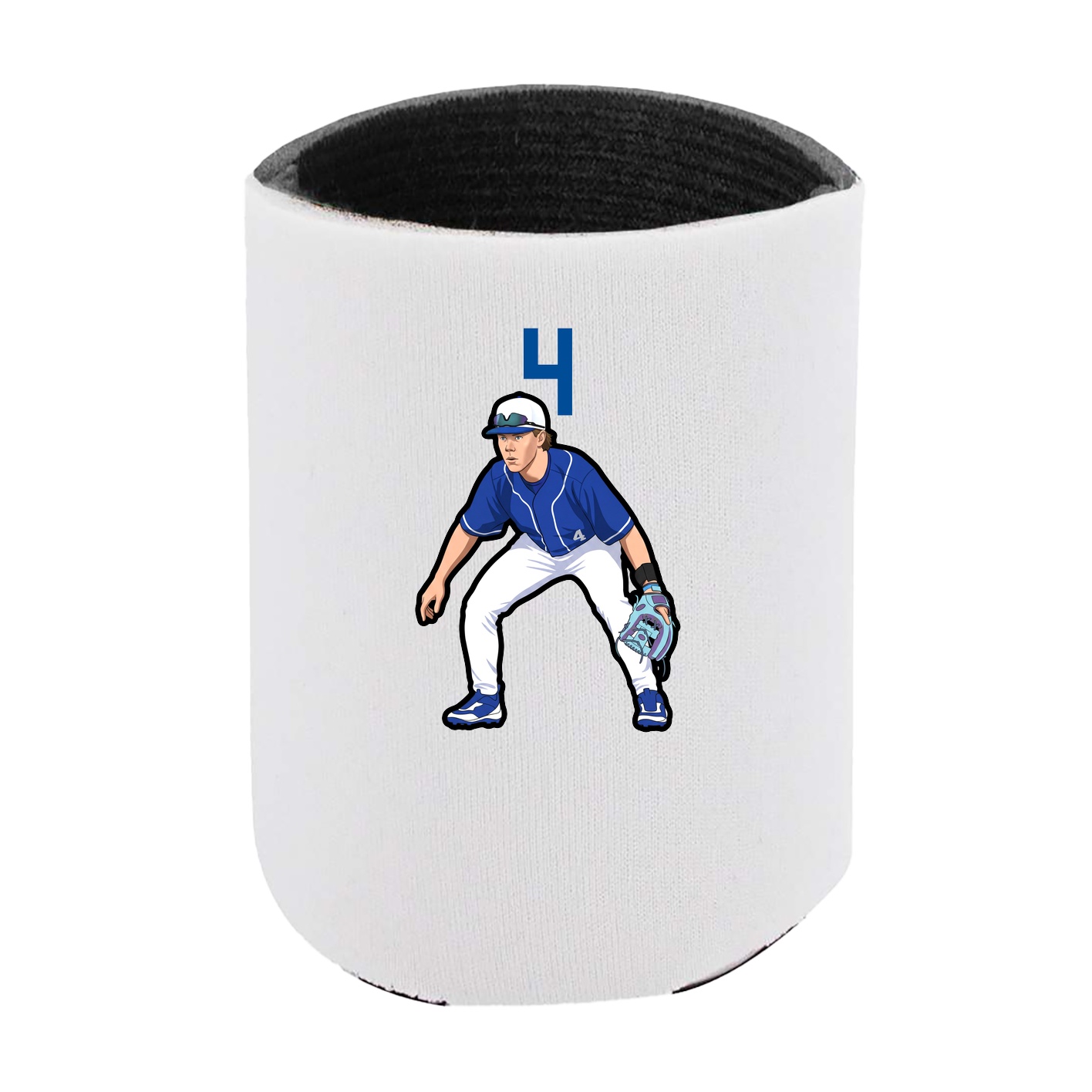 Can Holder — Number Top in White