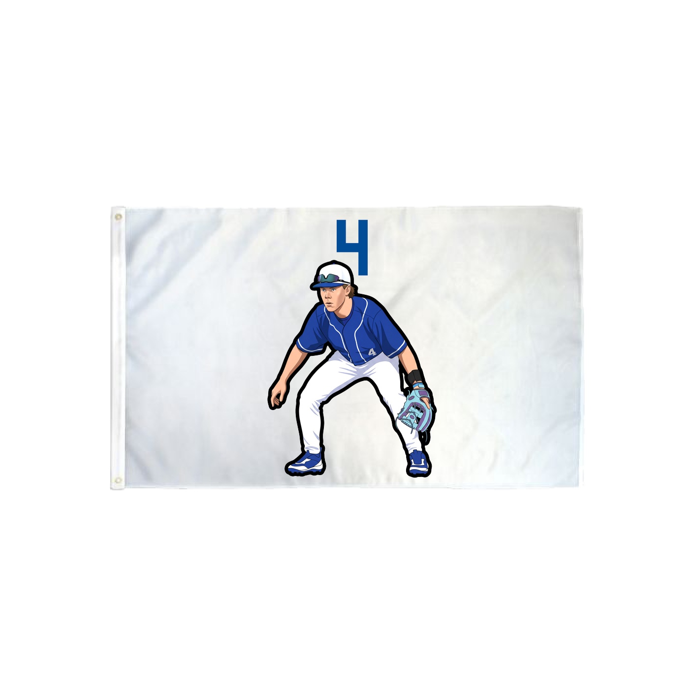 3x5 Flag — Number Top in Classic