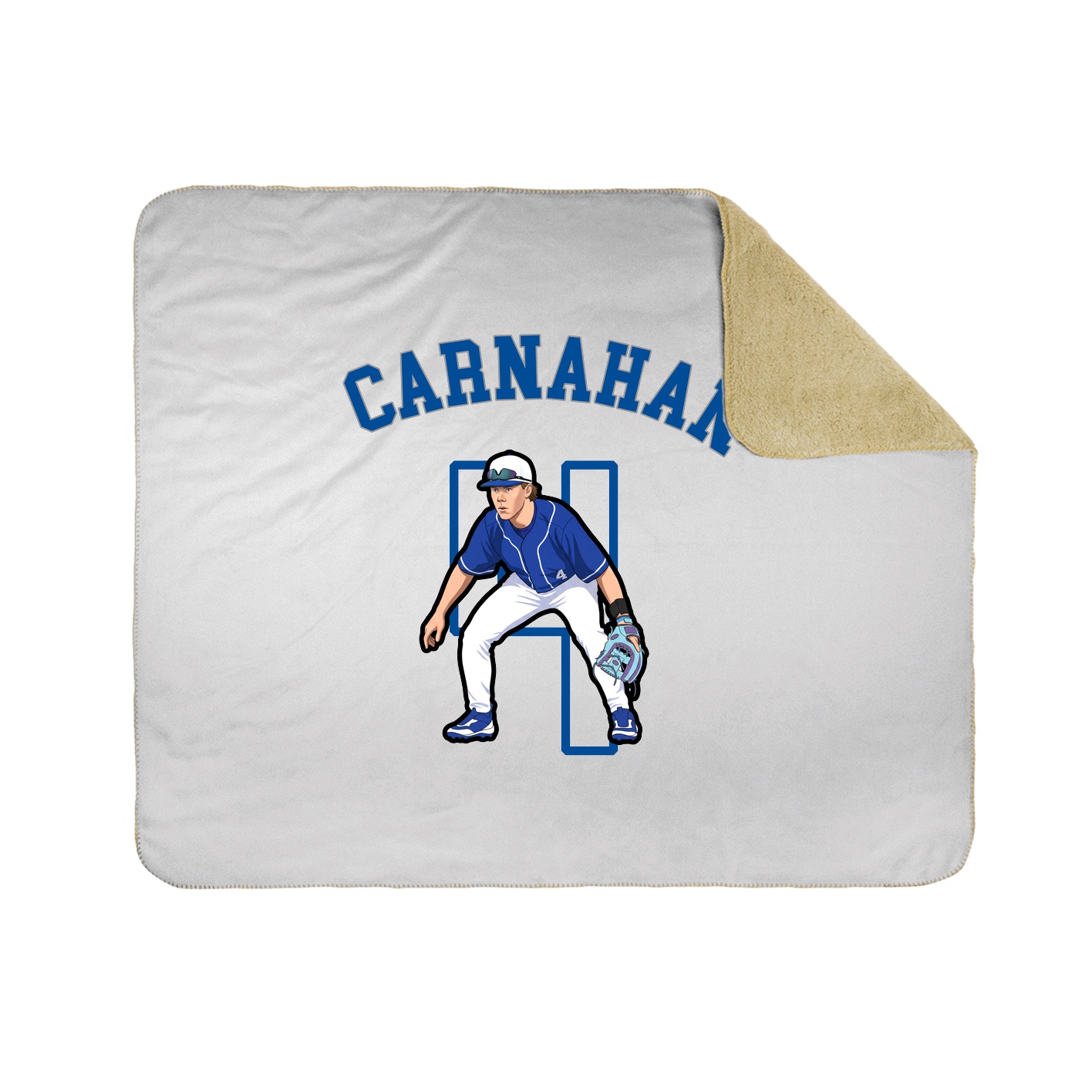Throw Blanket — Shirsey Arch in White