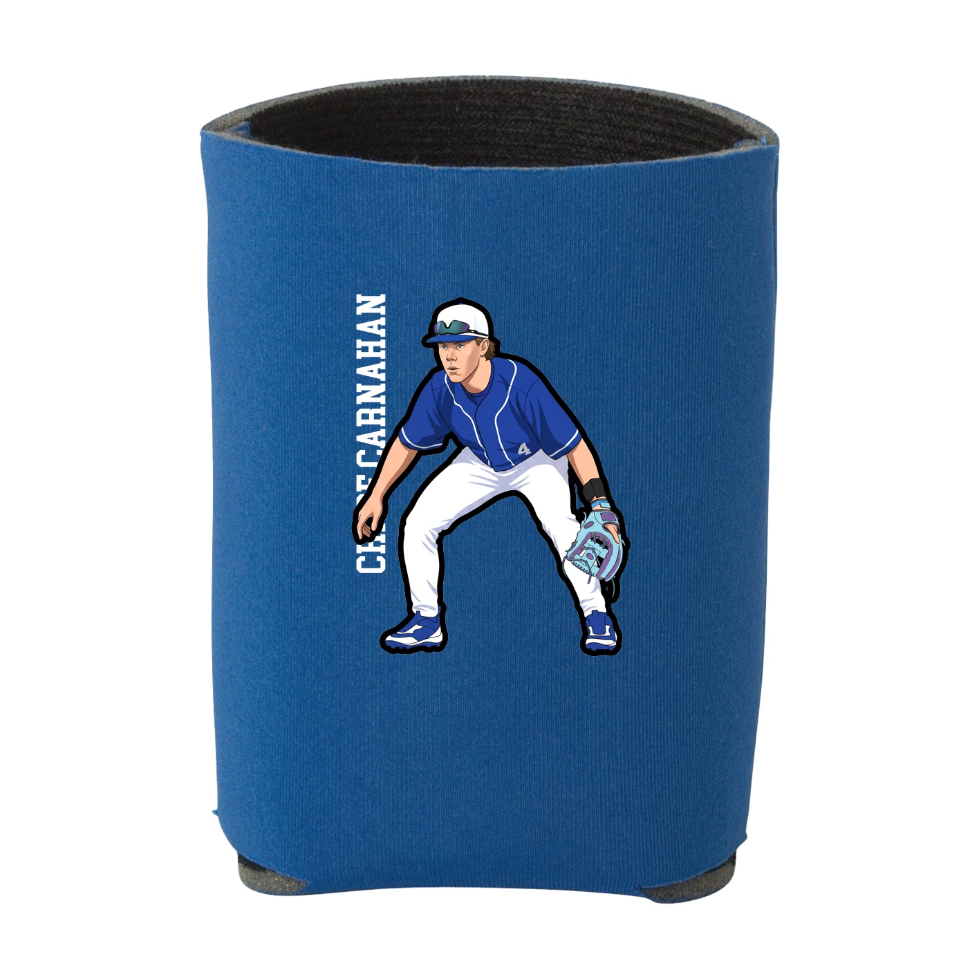 Can Holder — Name Vertical in Royal