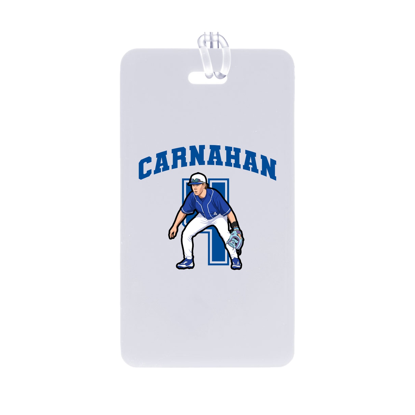 Bag Tag — Number in Classic