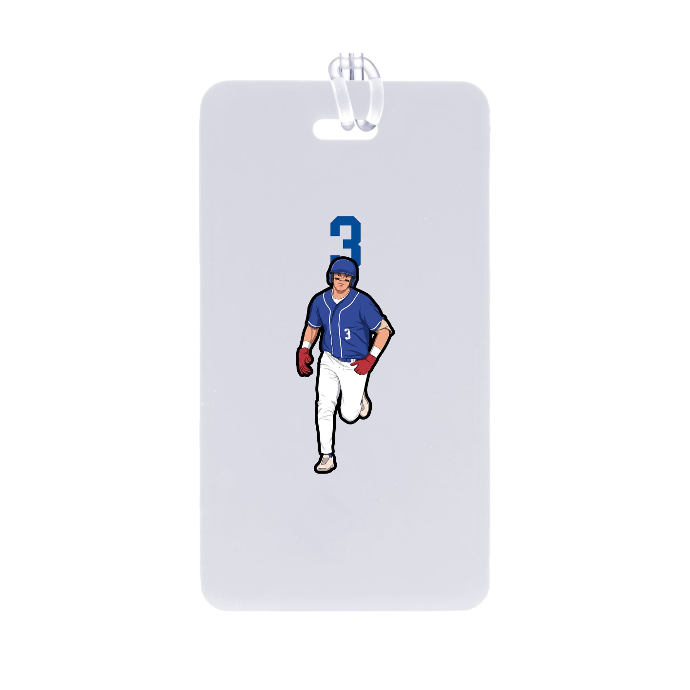 Bag Tag — Number Top in Classic