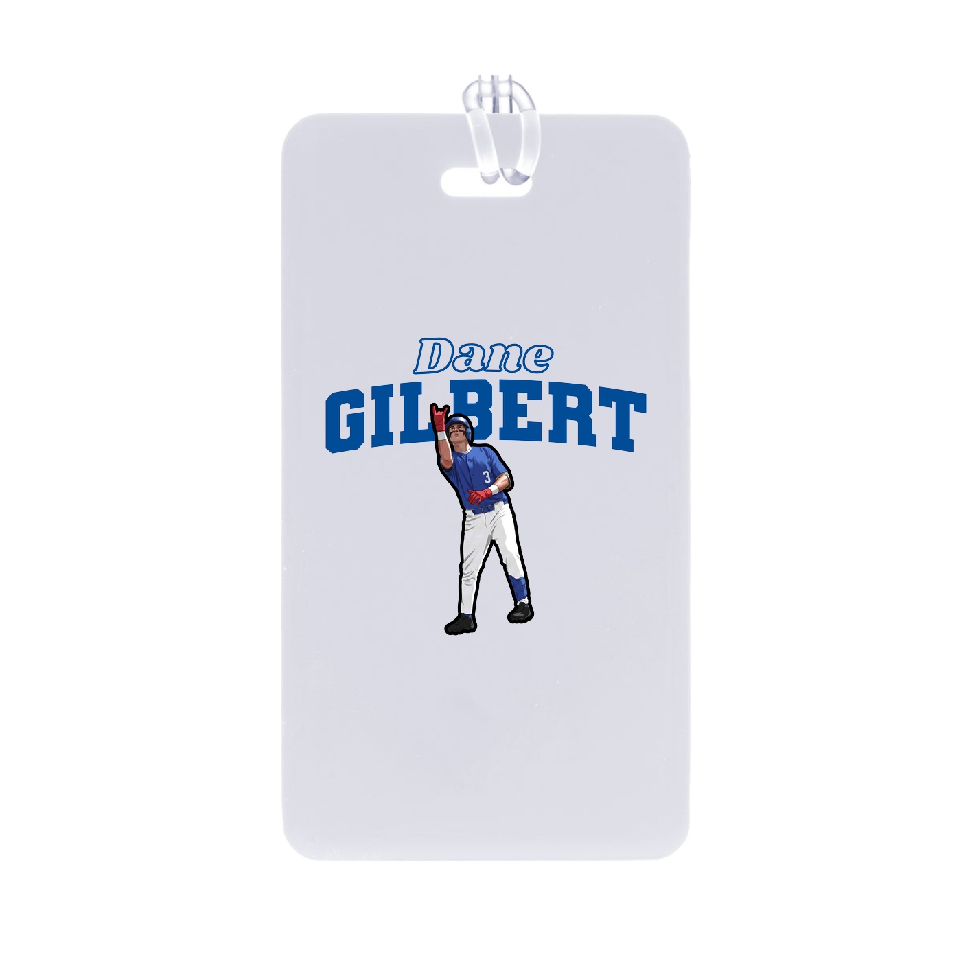 Bag Tag — Name Arch in Classic