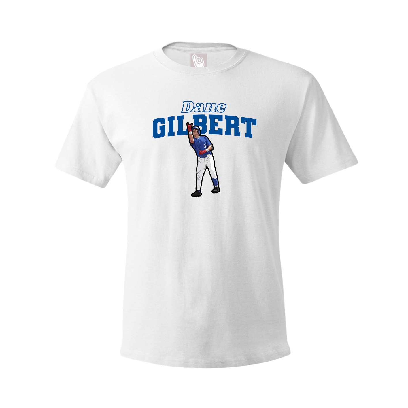 Tee — Name Arch in White