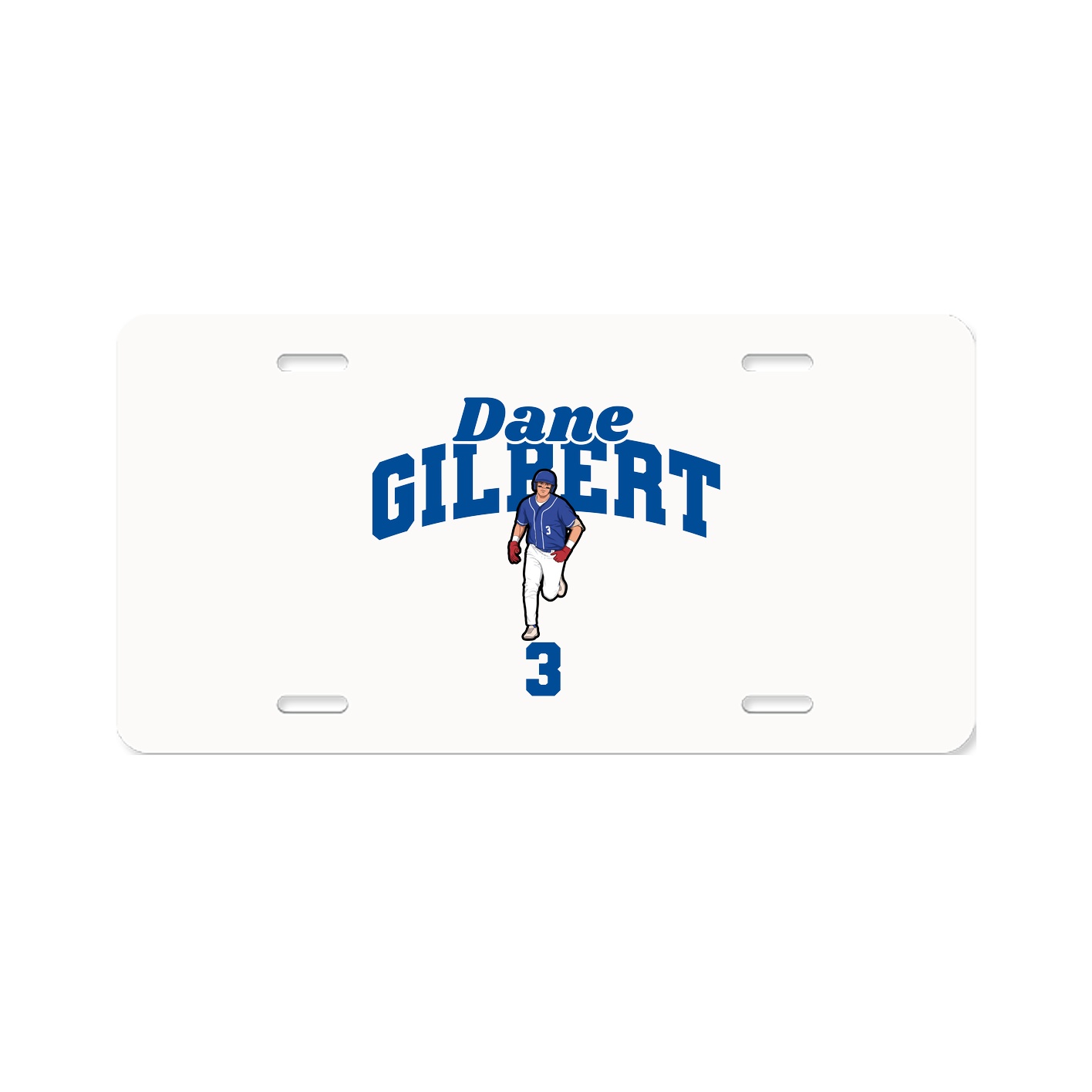License Plate — Signature Arch in Classic