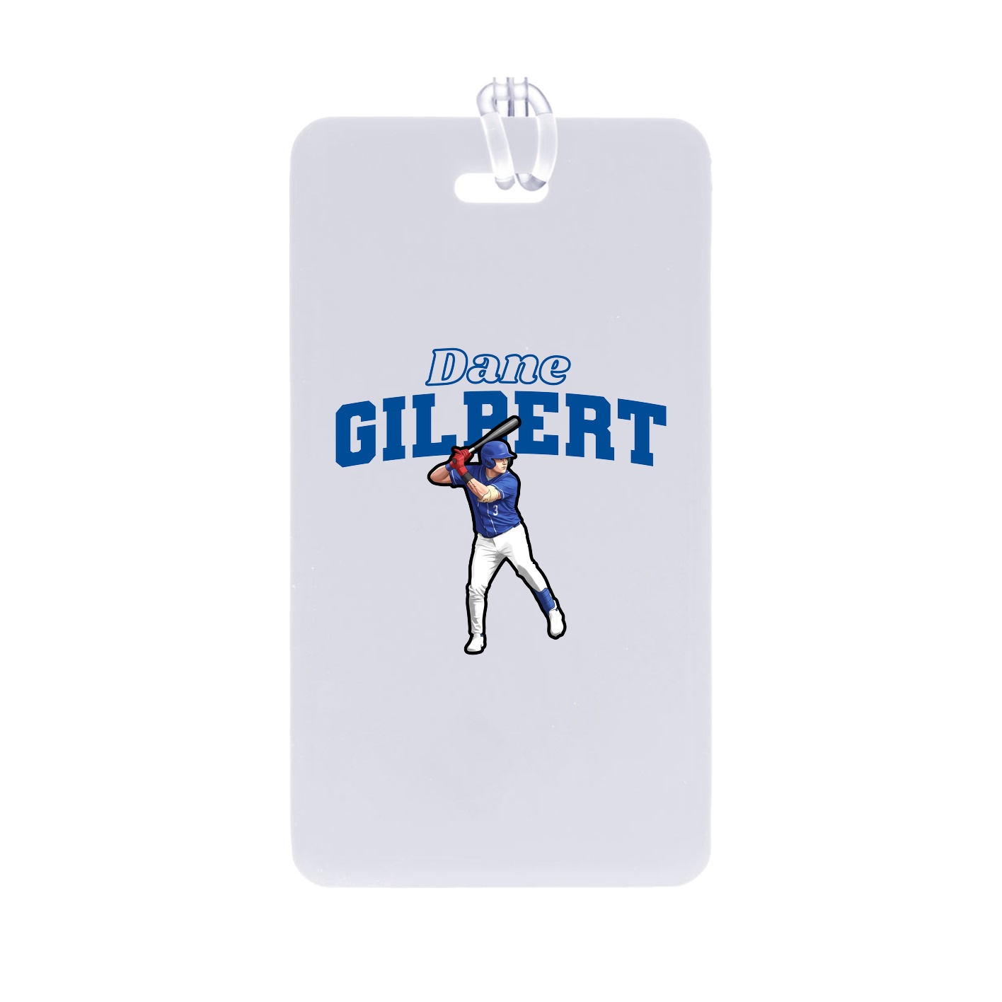 Bag Tag — Name Arch in Classic