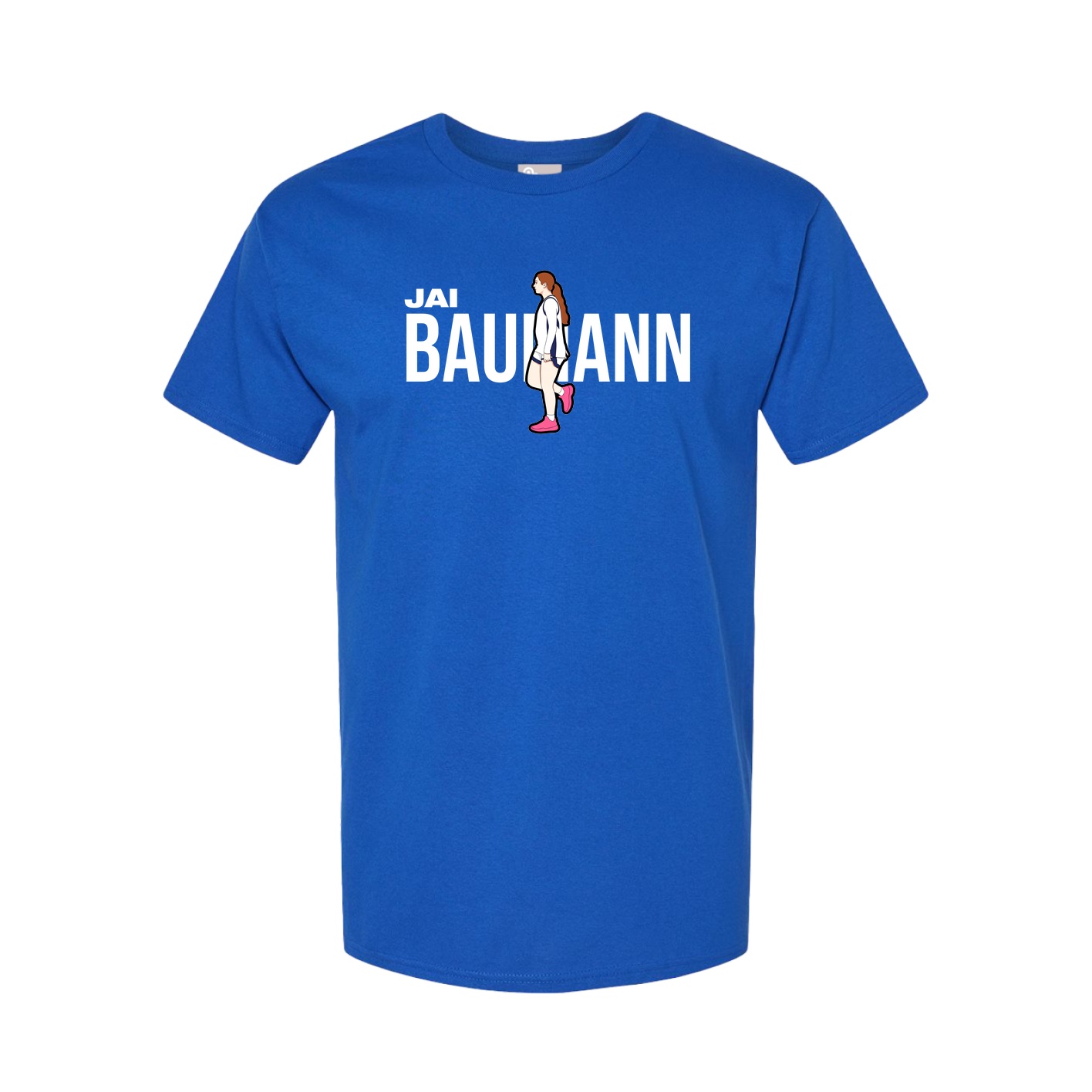 Youth Tee — Player Name in Royal