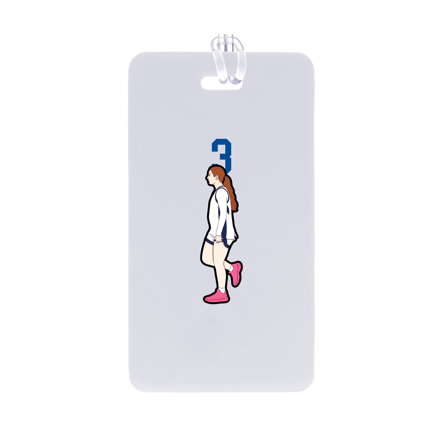Bag Tag — Number Top in Classic