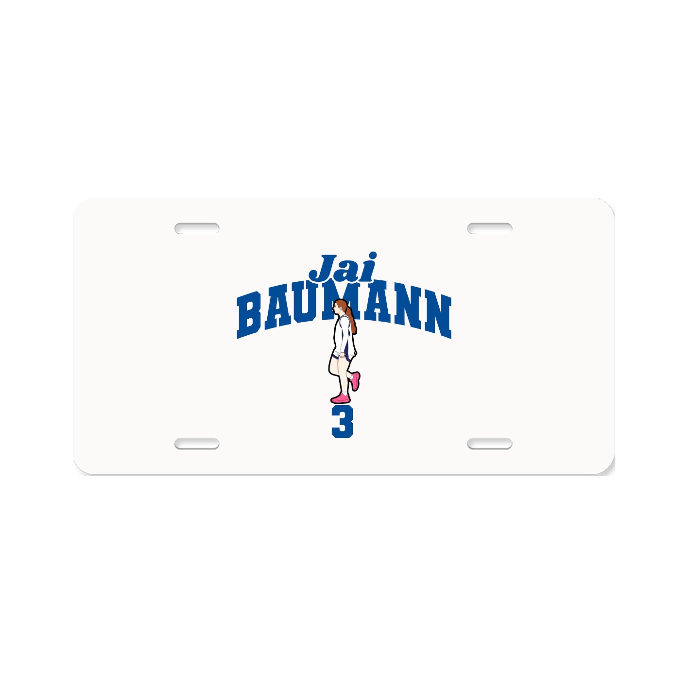 License Plate — Signature Arch in Classic