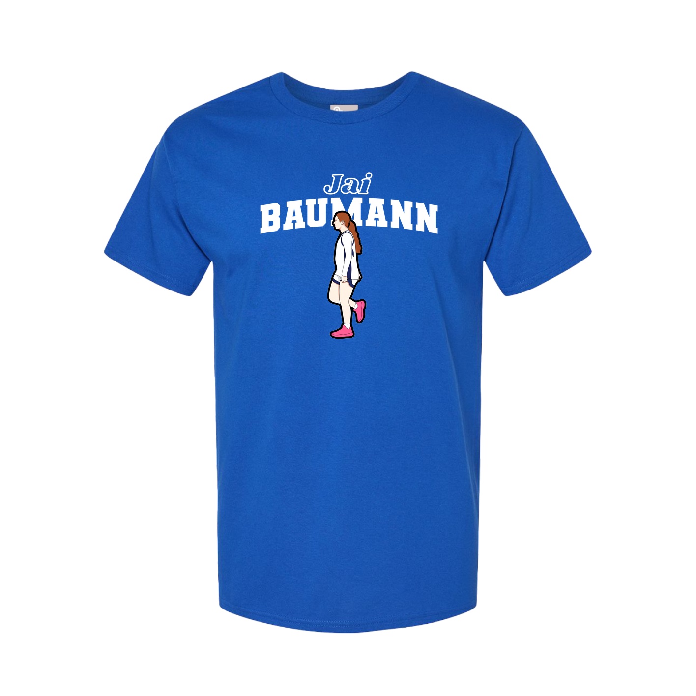Tee — Name Arch in Royal