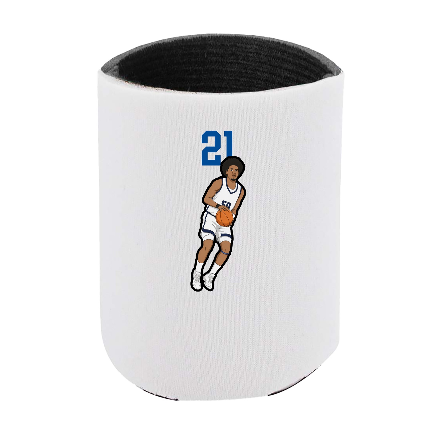 Can Holder — Number Top in White