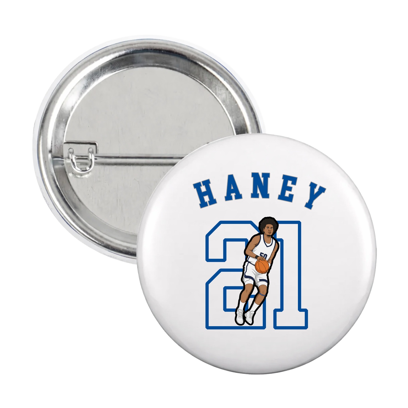 Game Day Button — Shirsey Arch in White
