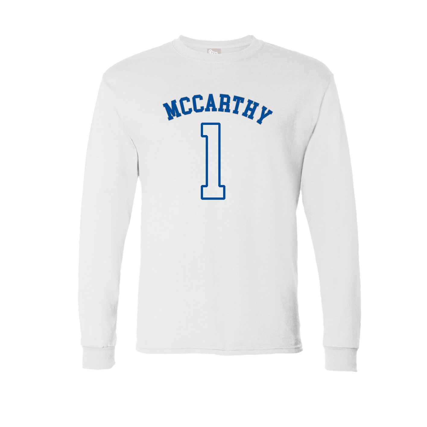 Long Sleeve Tee — Shirsey Arch in White