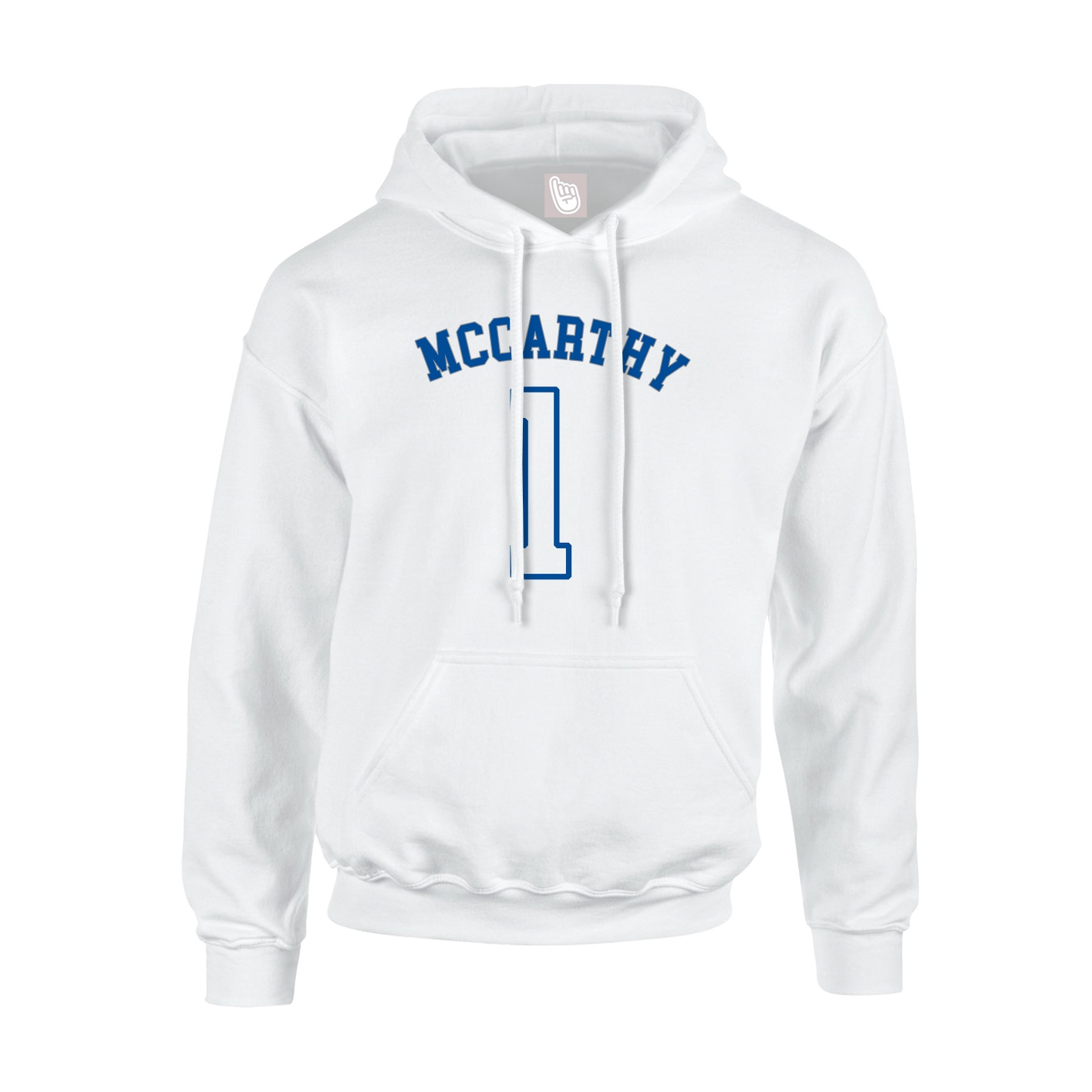 Hoodie — Shirsey Arch in White