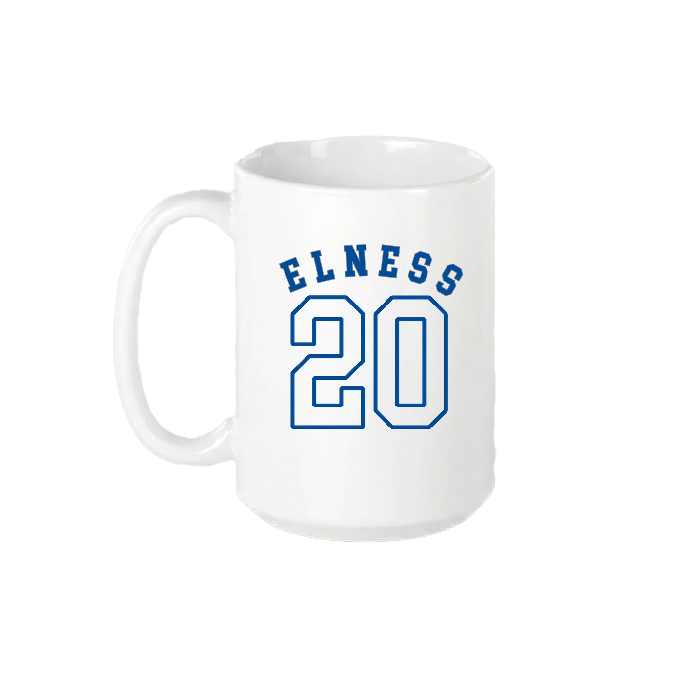 15oz Coffee Mug — Shirsey Arch in White
