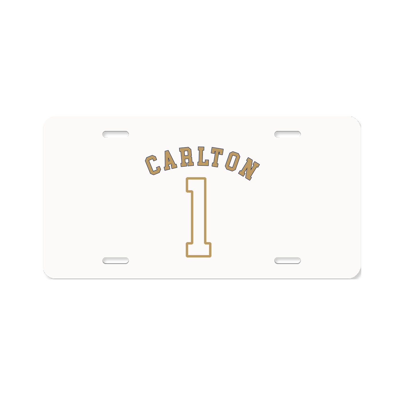 License Plate — Shirsey Arch in Classic
