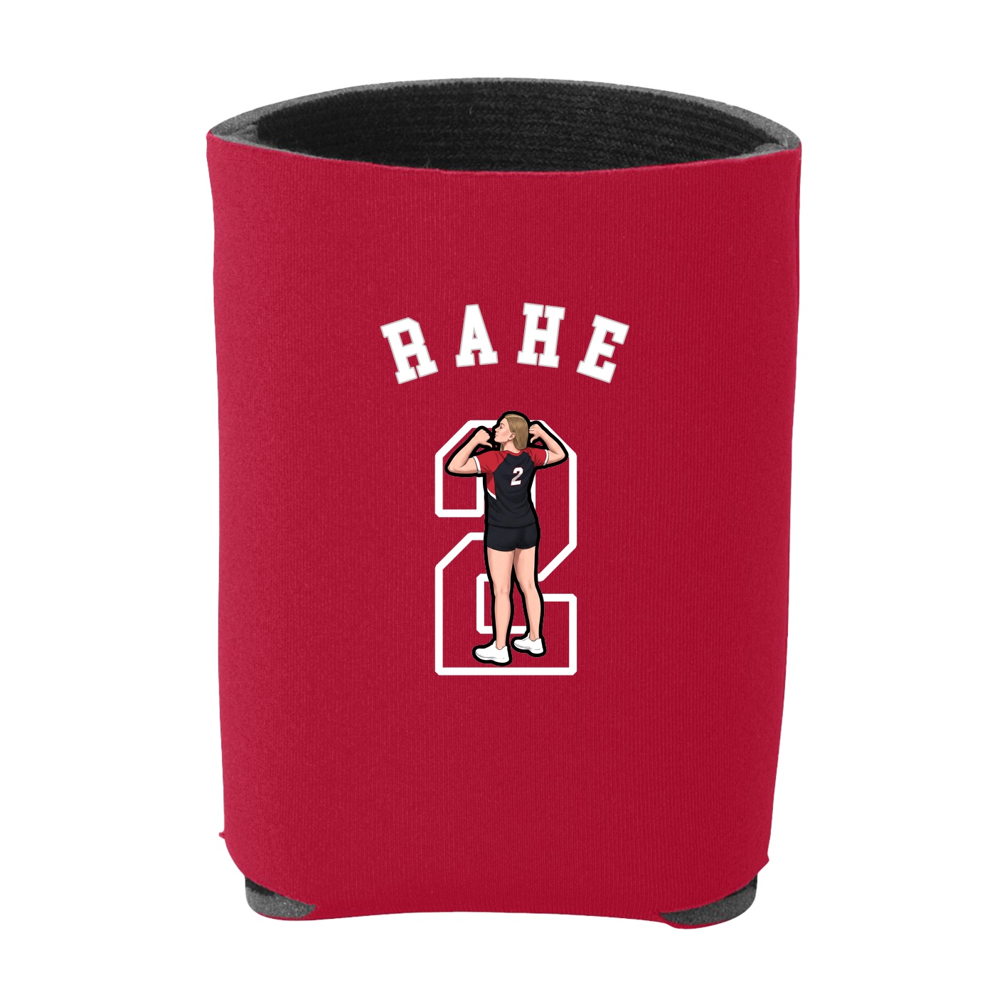 Can Holder — Shirsey Arch in Red