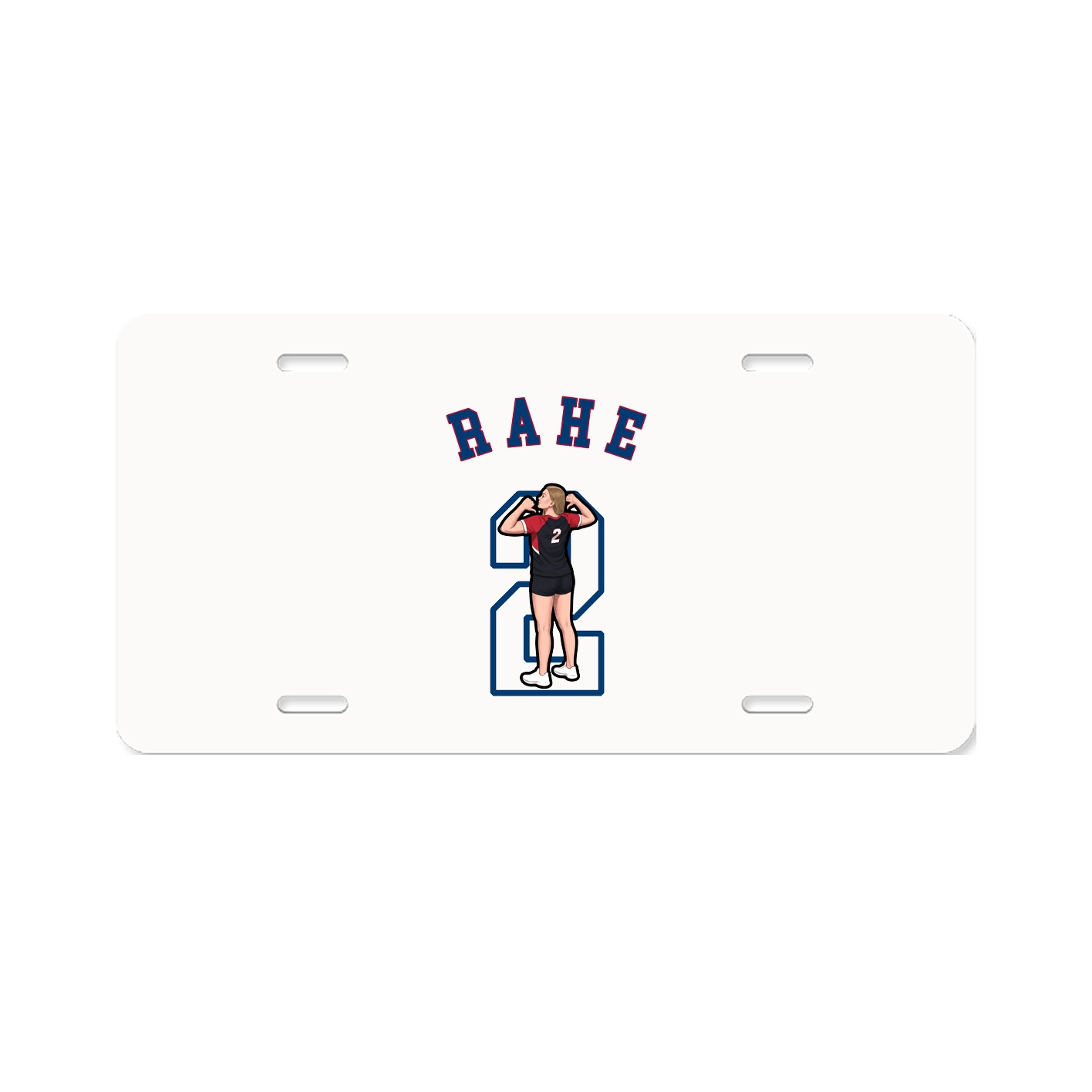 License Plate — Shirsey Arch in Classic