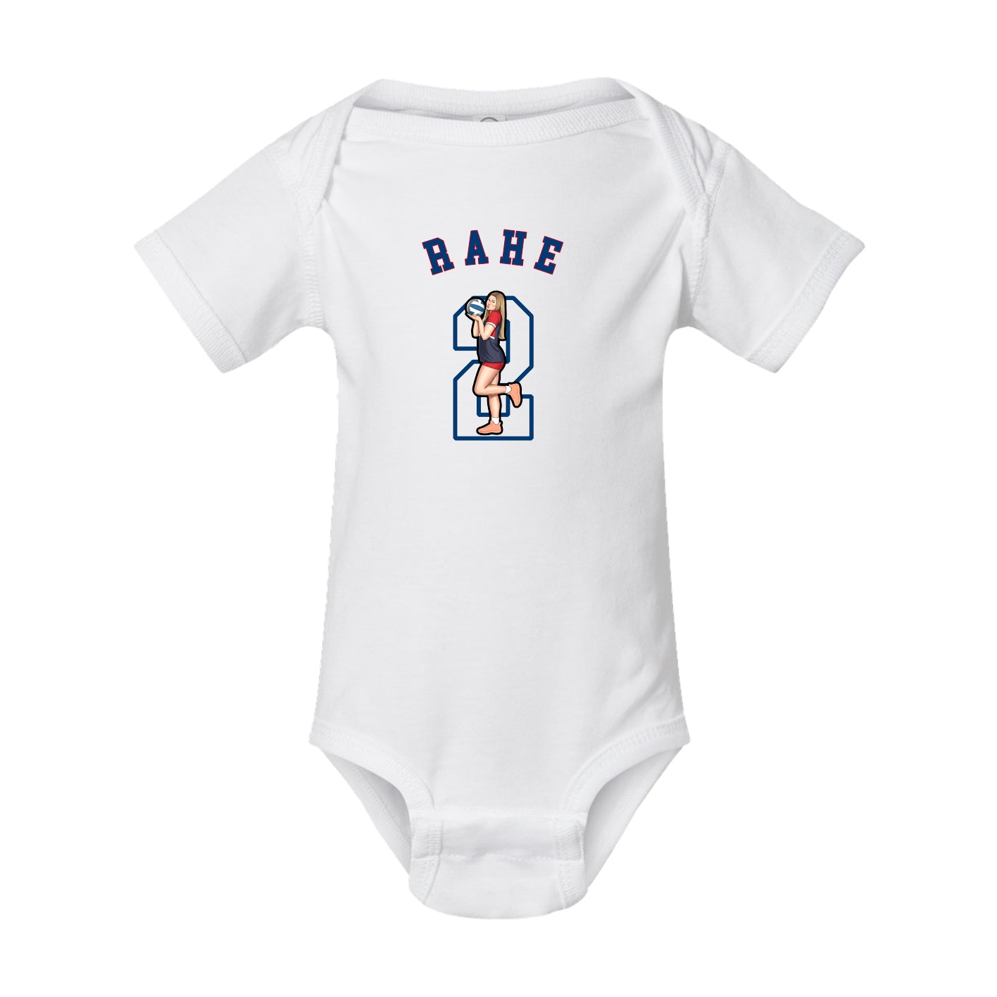 Baby Onesie — Shirsey Arch in White