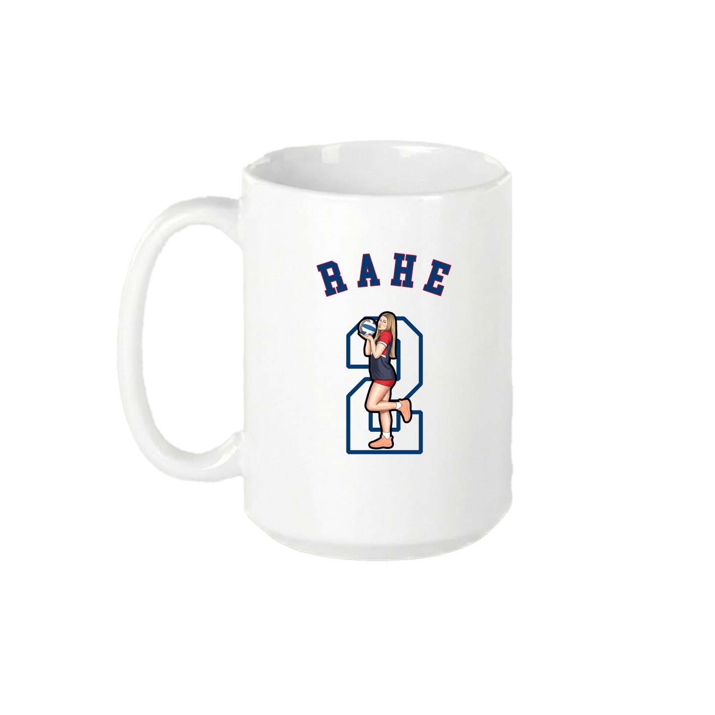15oz Coffee Mug — Shirsey Arch in White
