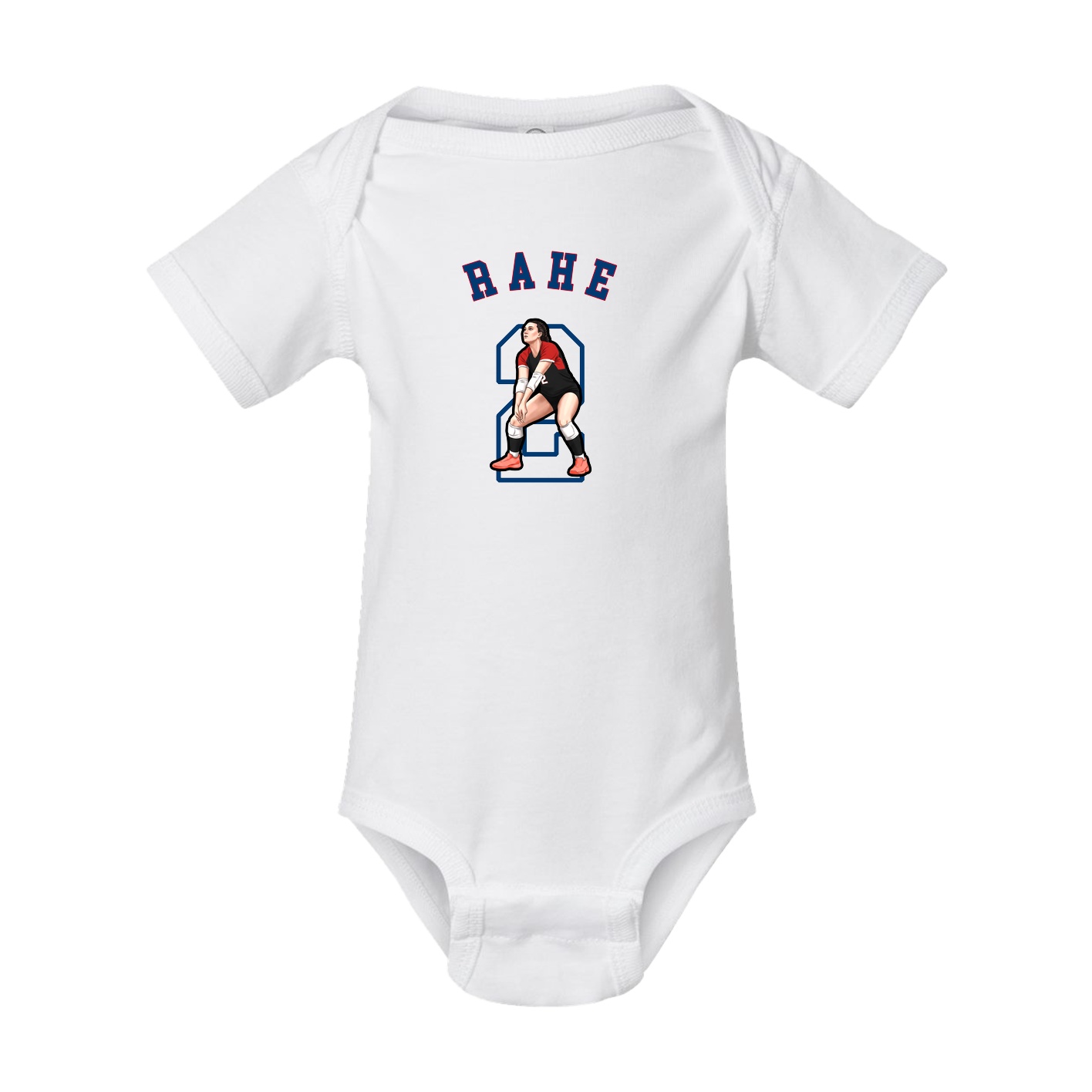 Baby Onesie — Shirsey Arch in White