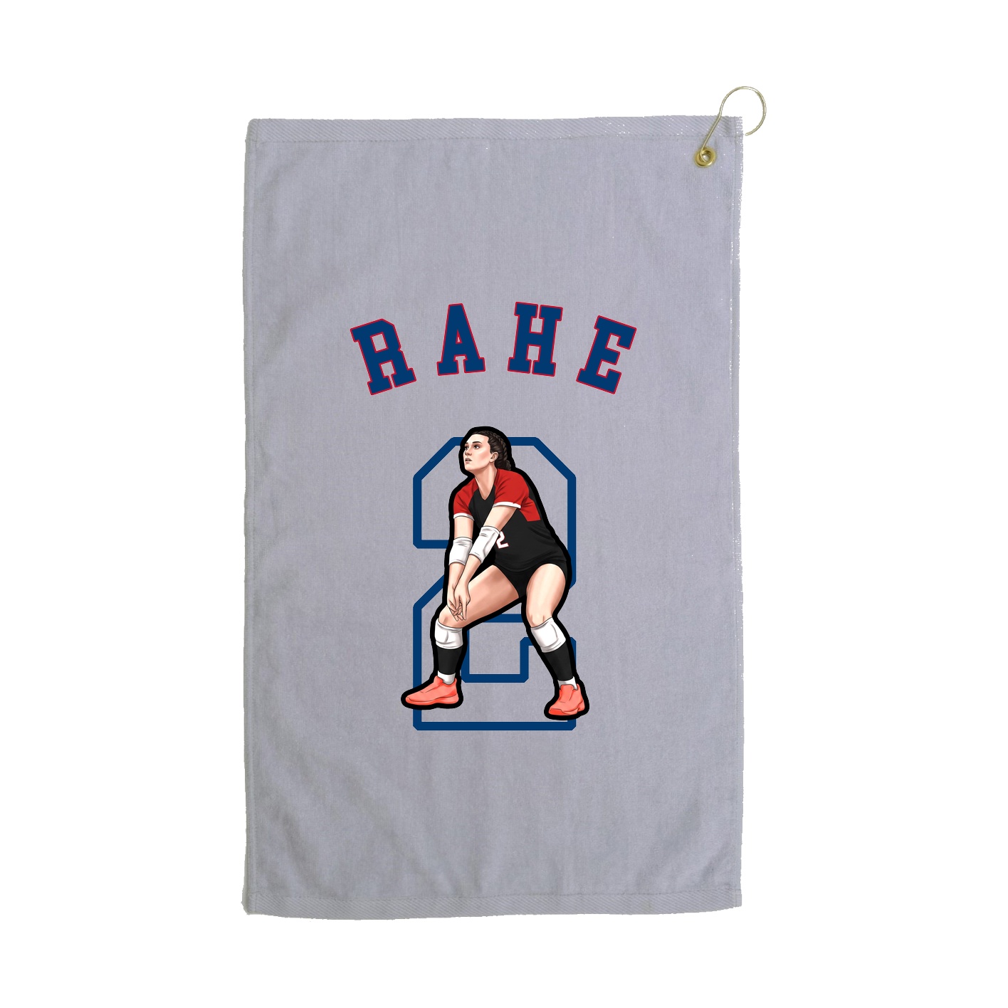 Golf Towel — Shirsey Arch in Grey