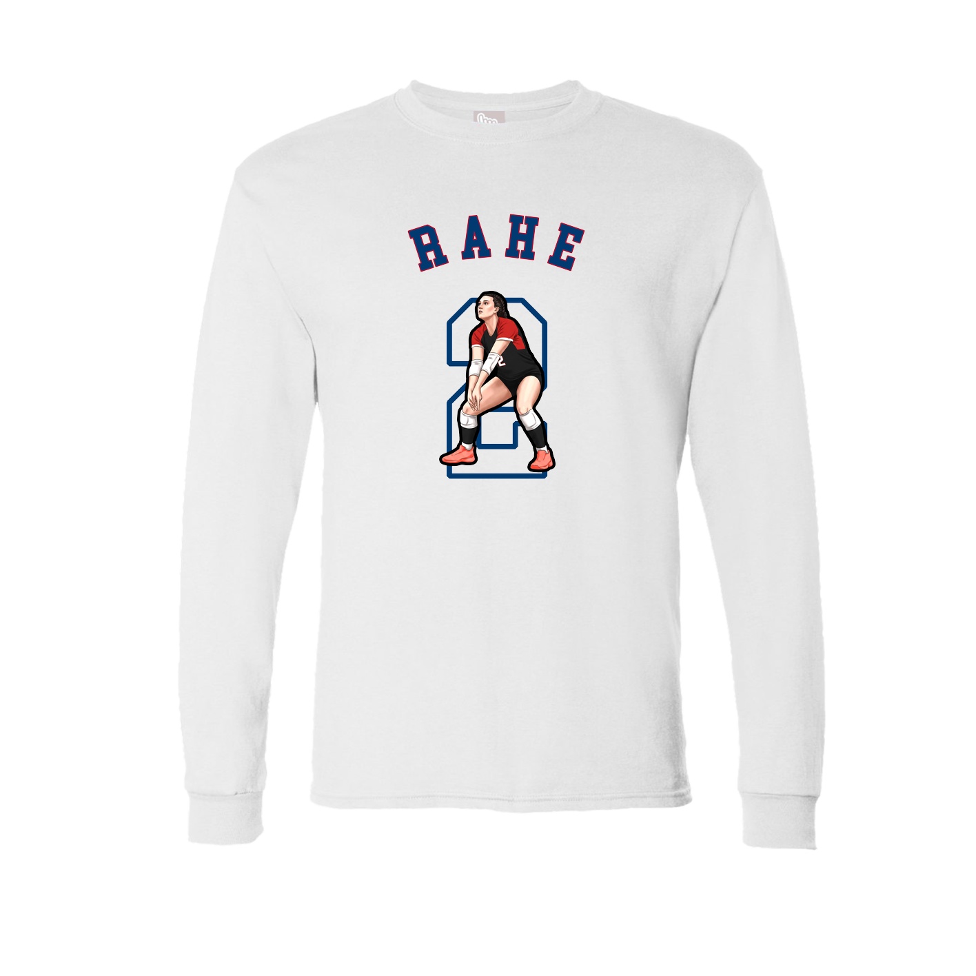Long Sleeve Tee — Shirsey Arch in White