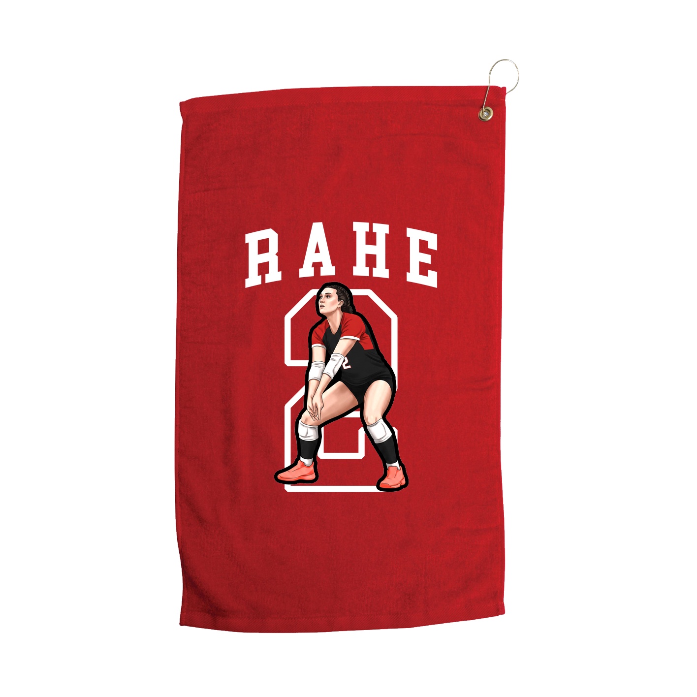 Golf Towel — Shirsey in Red