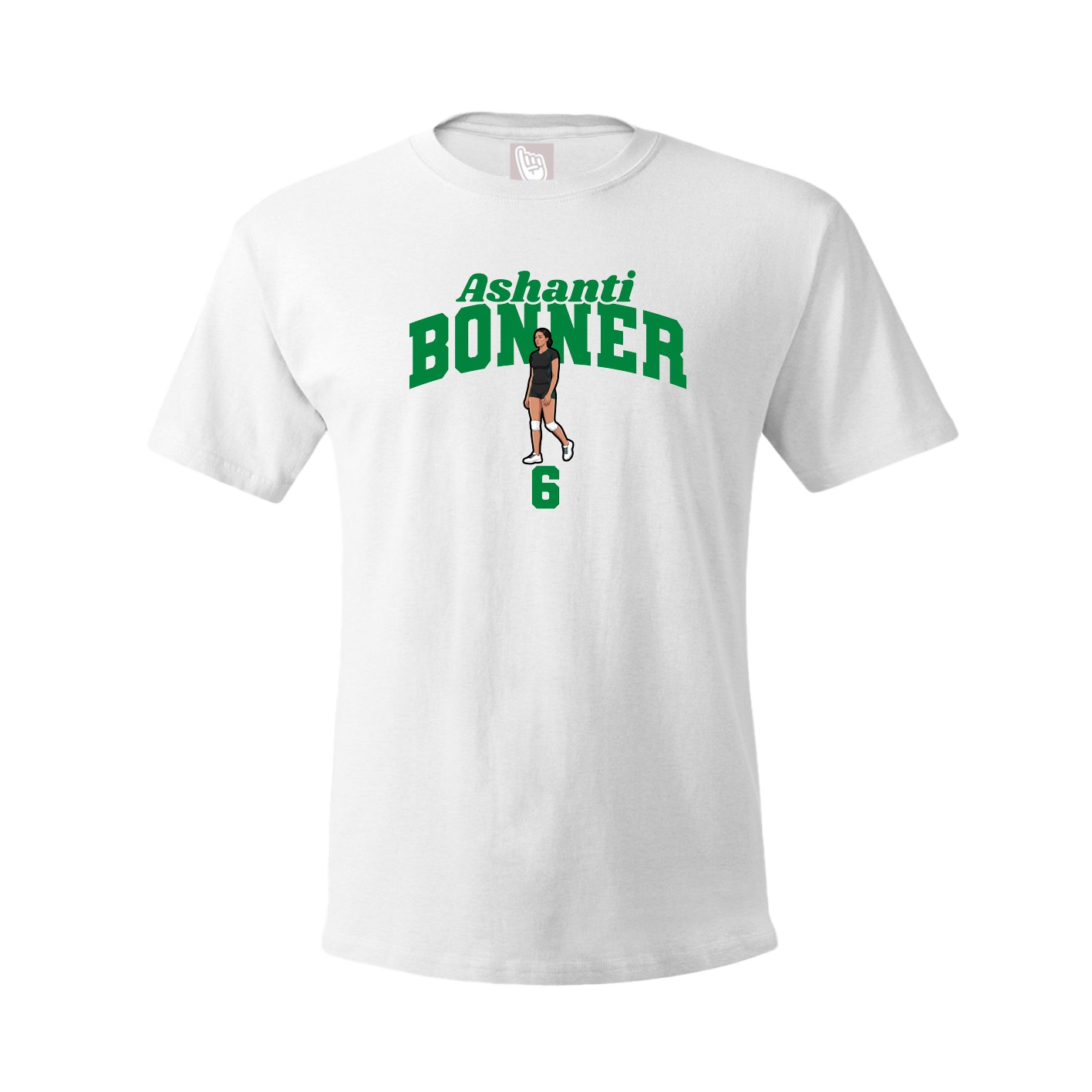 Youth Tee — Signature Arch in White
