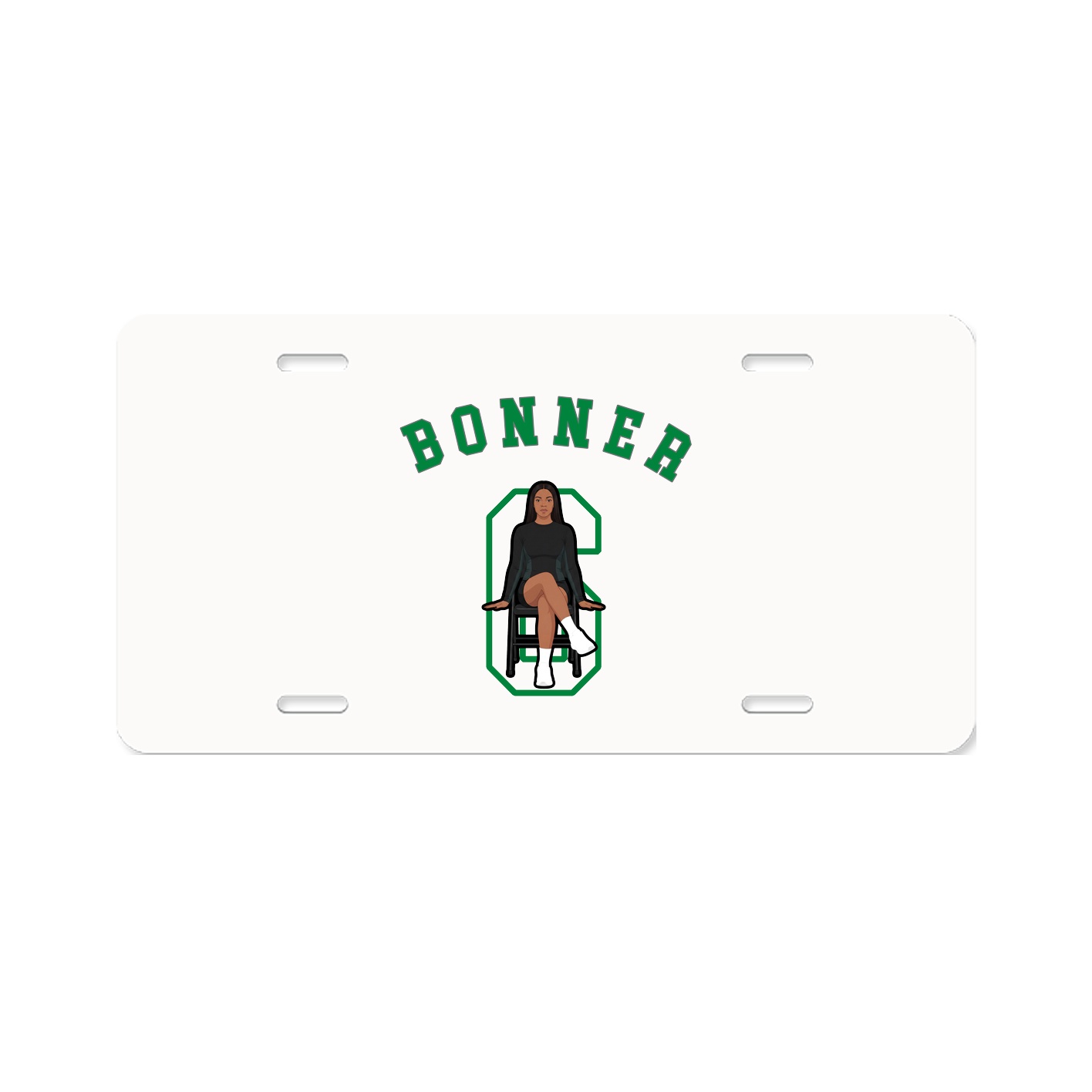License Plate — Shirsey Arch in Classic