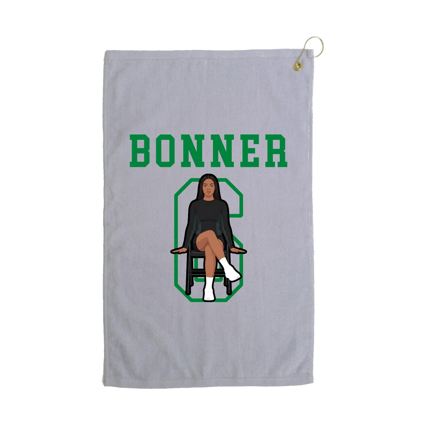 Golf Towel — Shirsey in Grey
