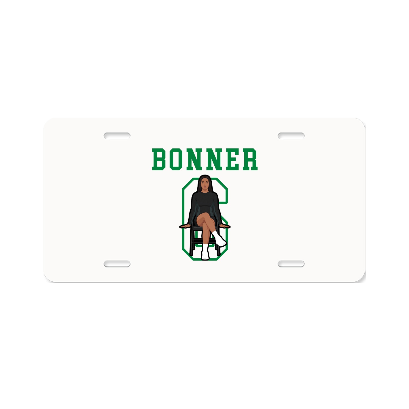 License Plate — Shirsey in Classic