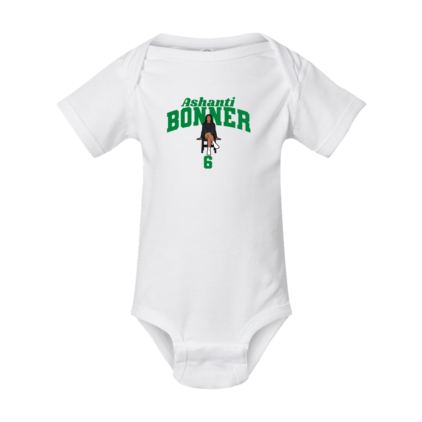 Baby Onesie — Signature Arch in White