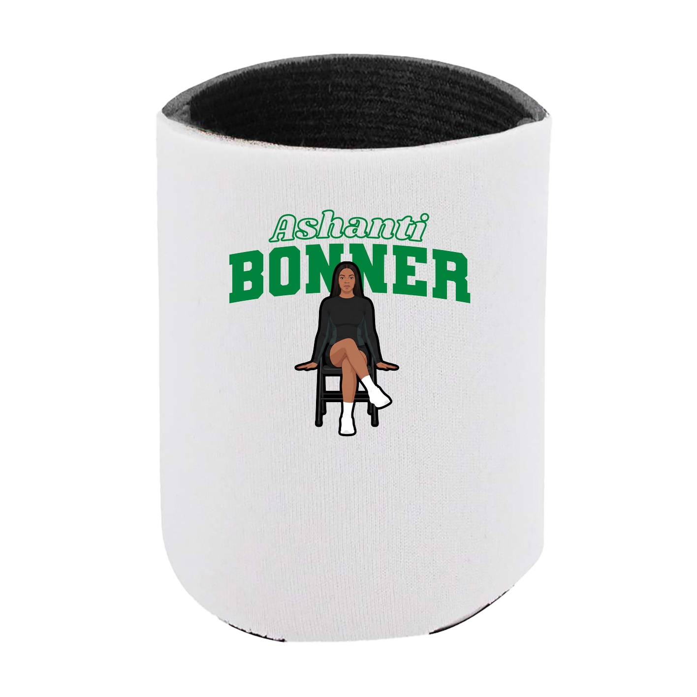 Can Holder — Name Arch in White