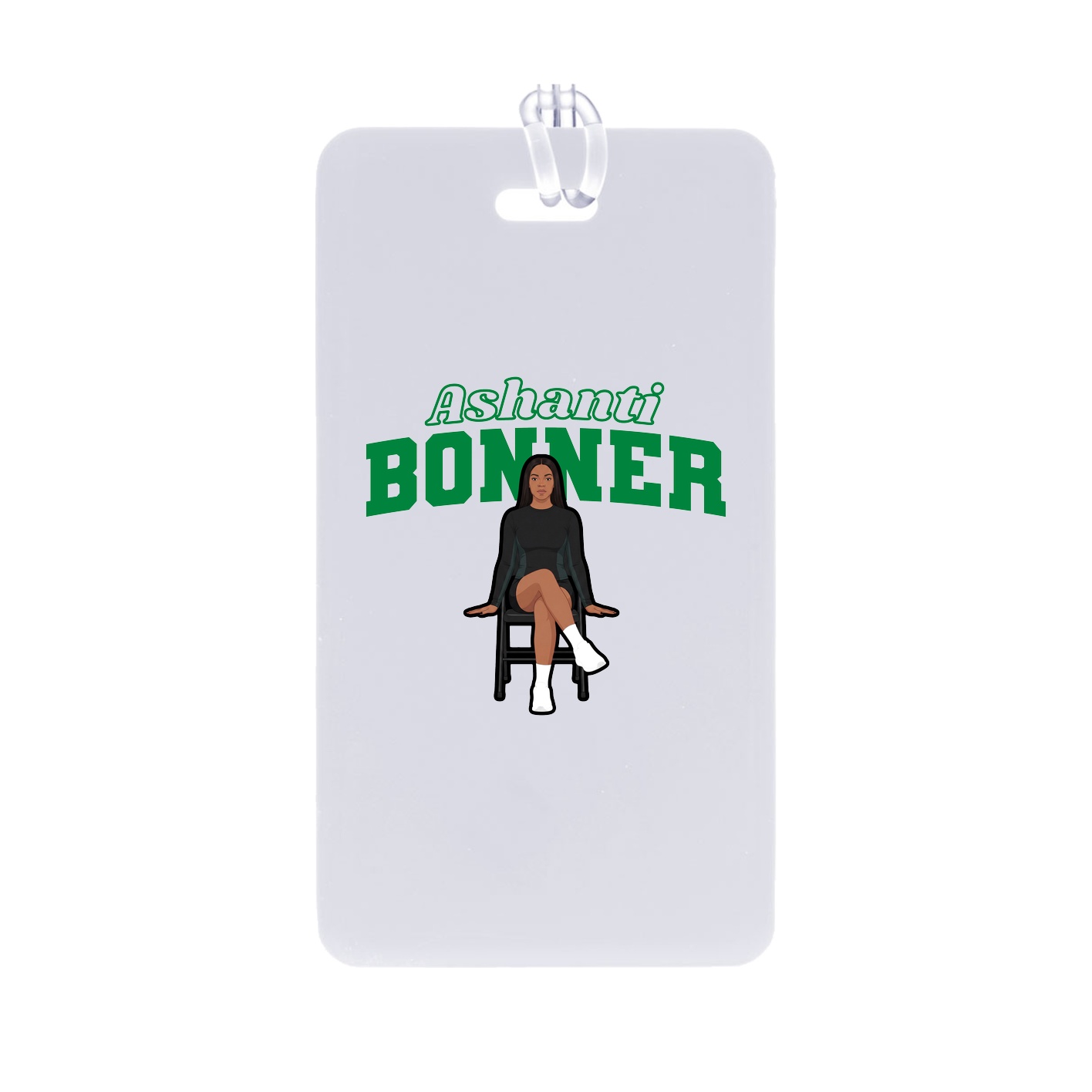 Bag Tag — Name Arch in Classic