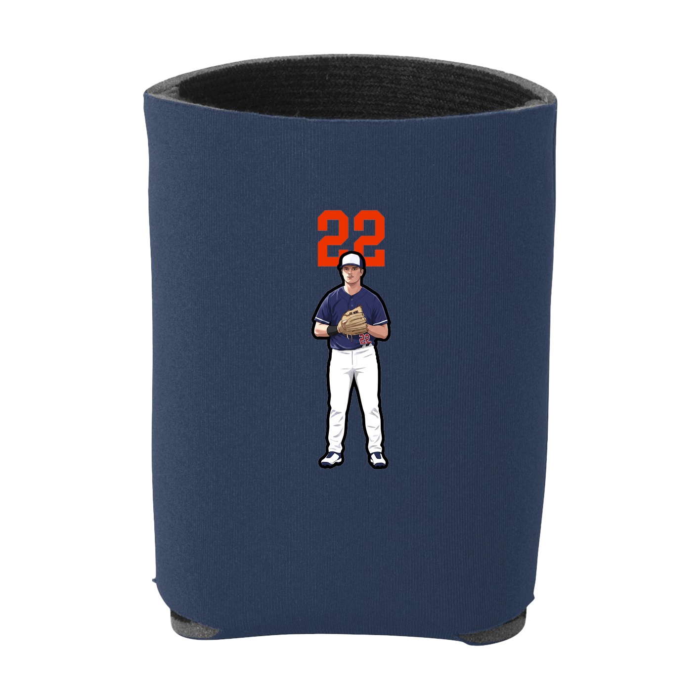 Can Holder — Number Top in Navy