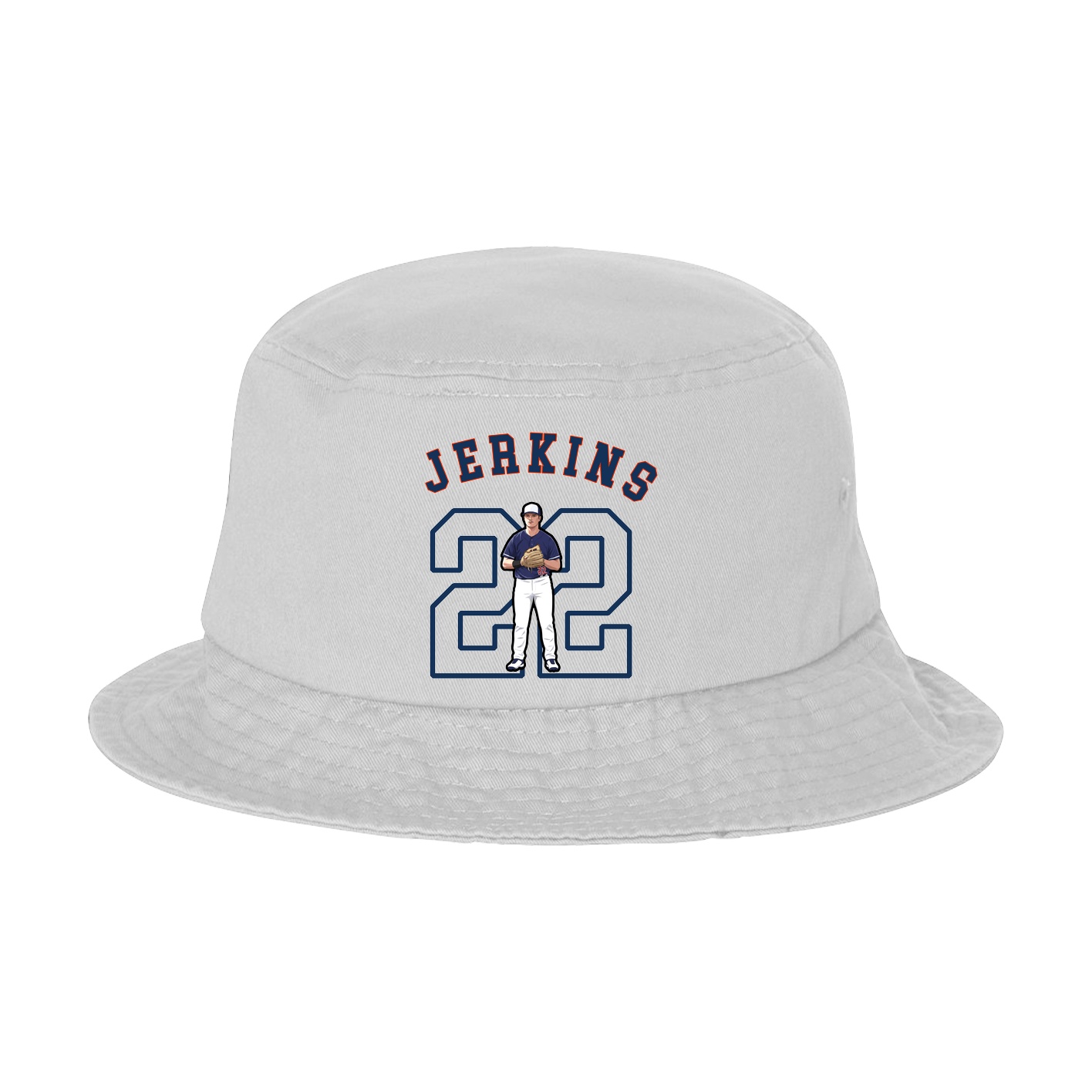 Bucket Cap — Shirsey Arch in White