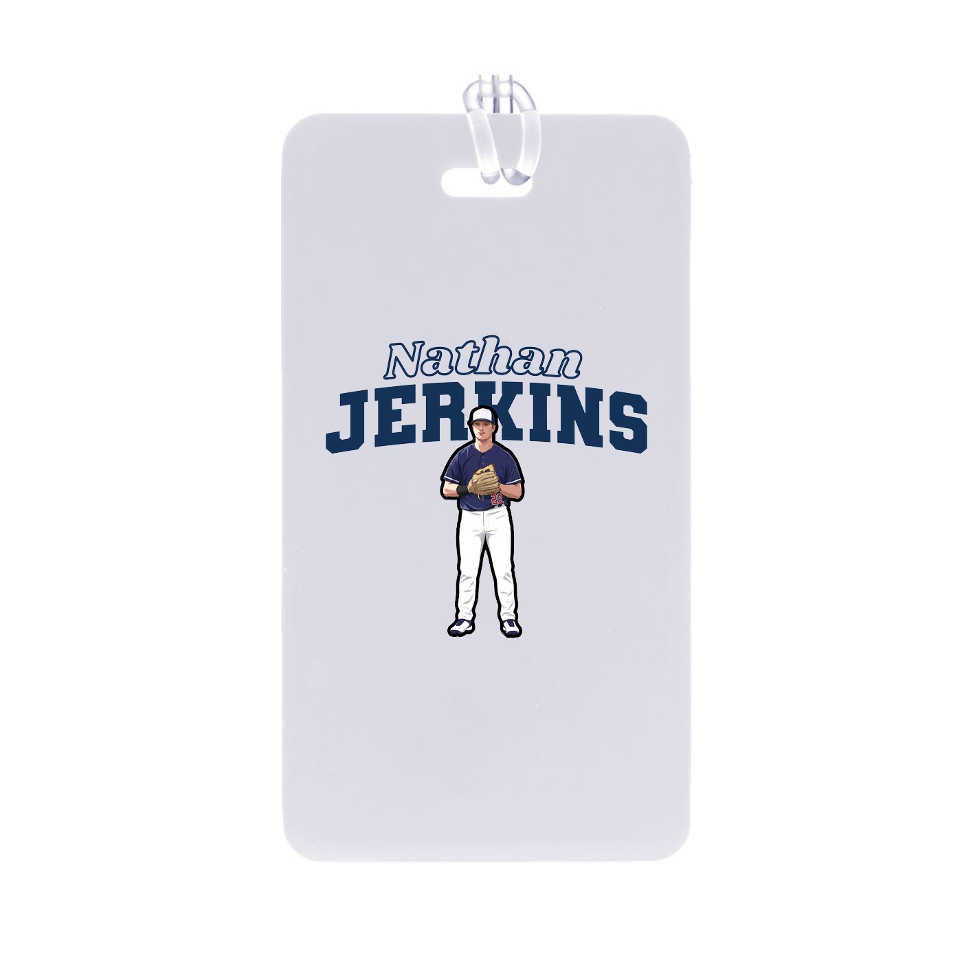 Bag Tag — Name Arch in Classic