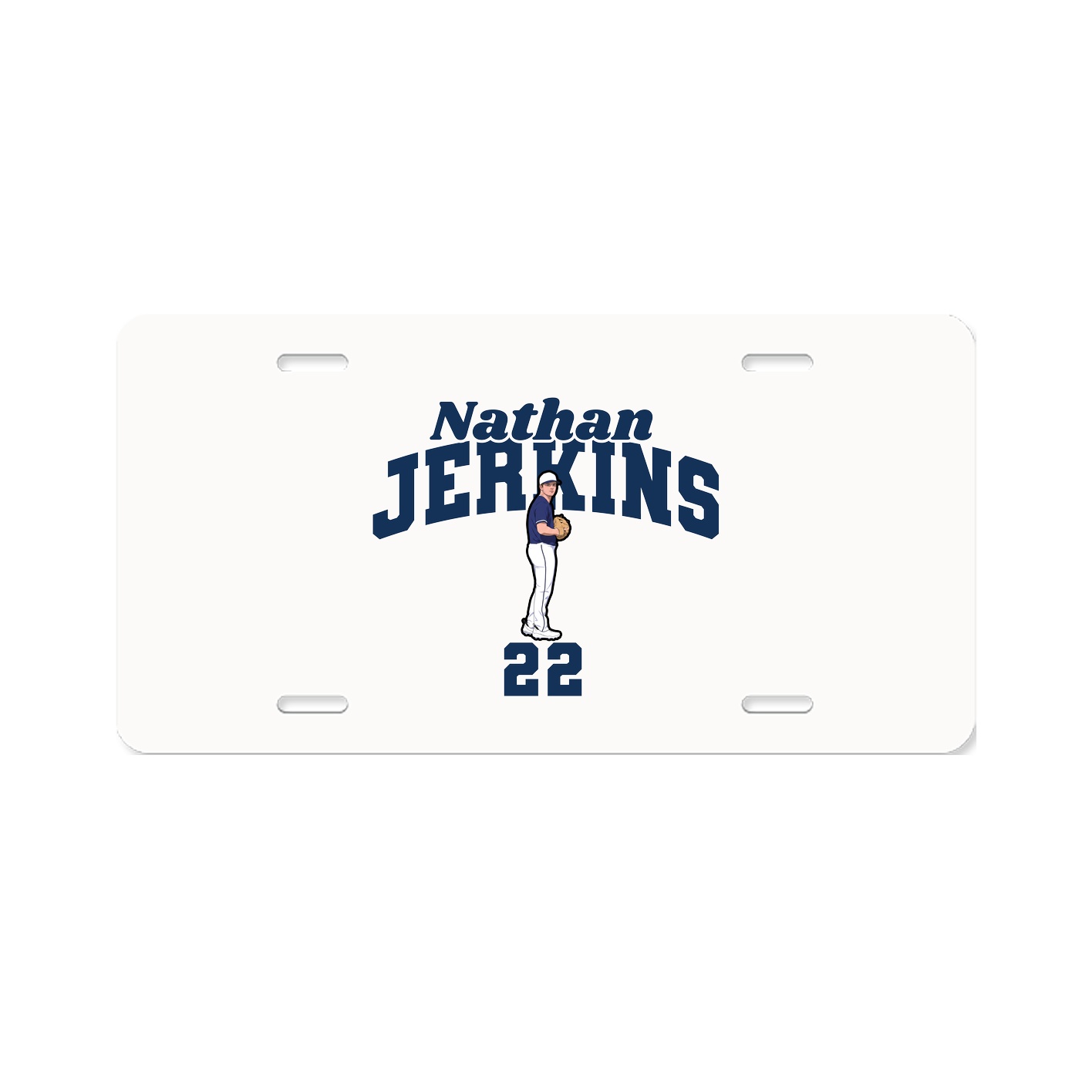 License Plate — Signature Arch in Classic