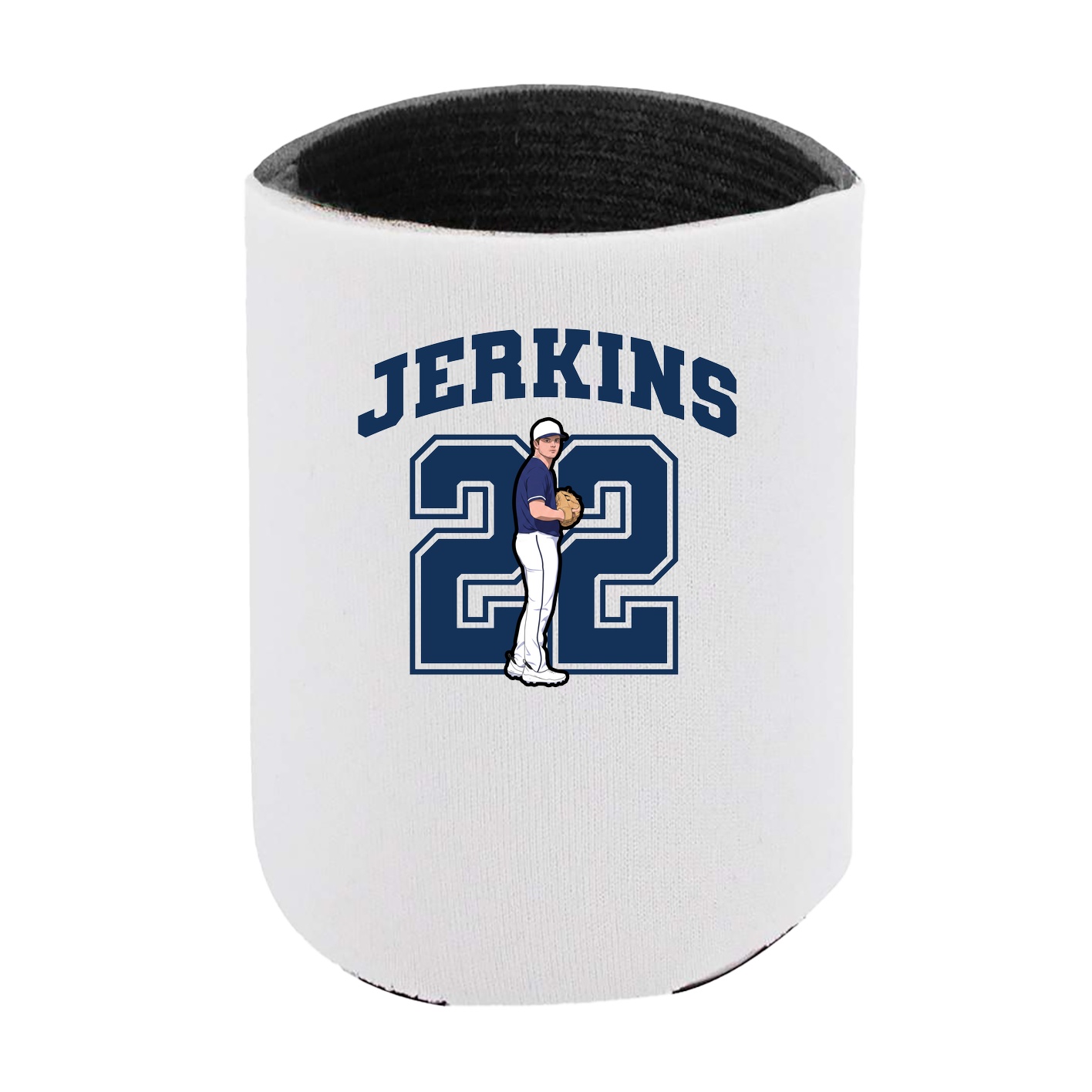 Can Holder — Number in White